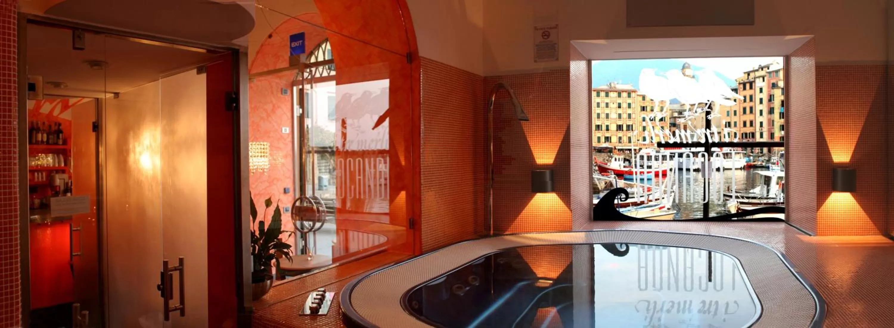 Hot Tub in I Tre Merli Locanda