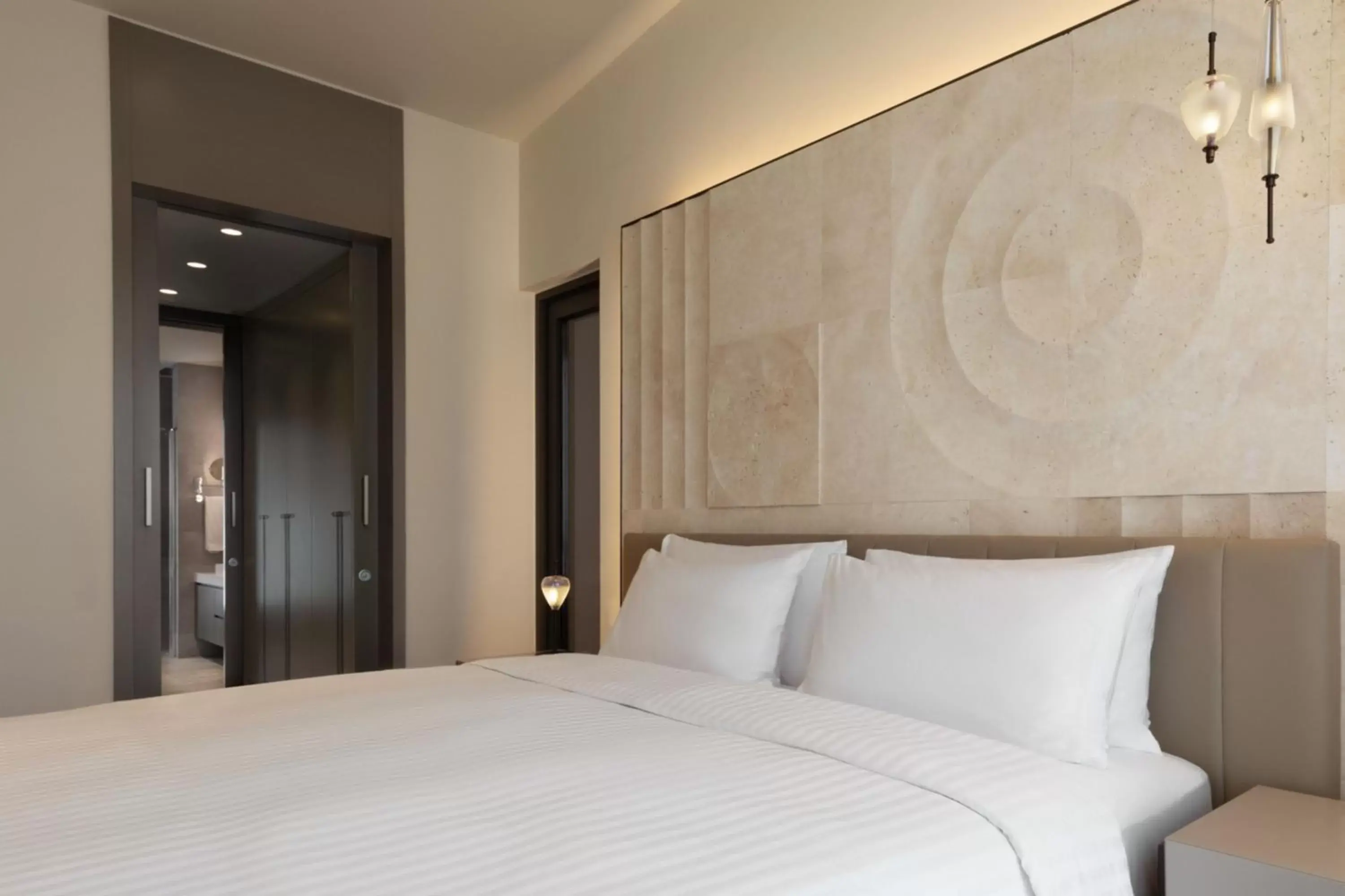 Bedroom, Bed in Marriott Executive Apartments Istanbul Fulya