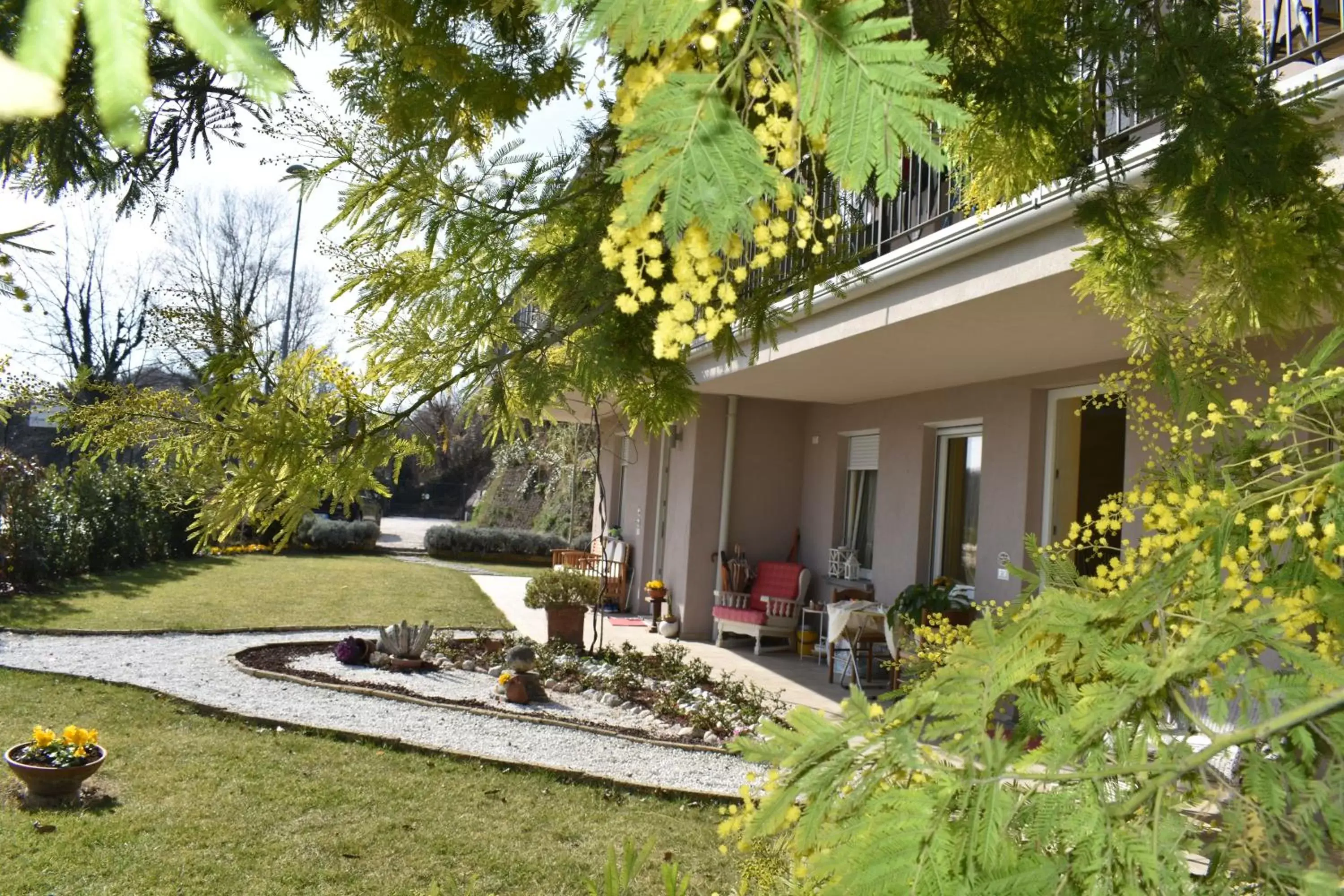 Garden in Mimosa Apartments