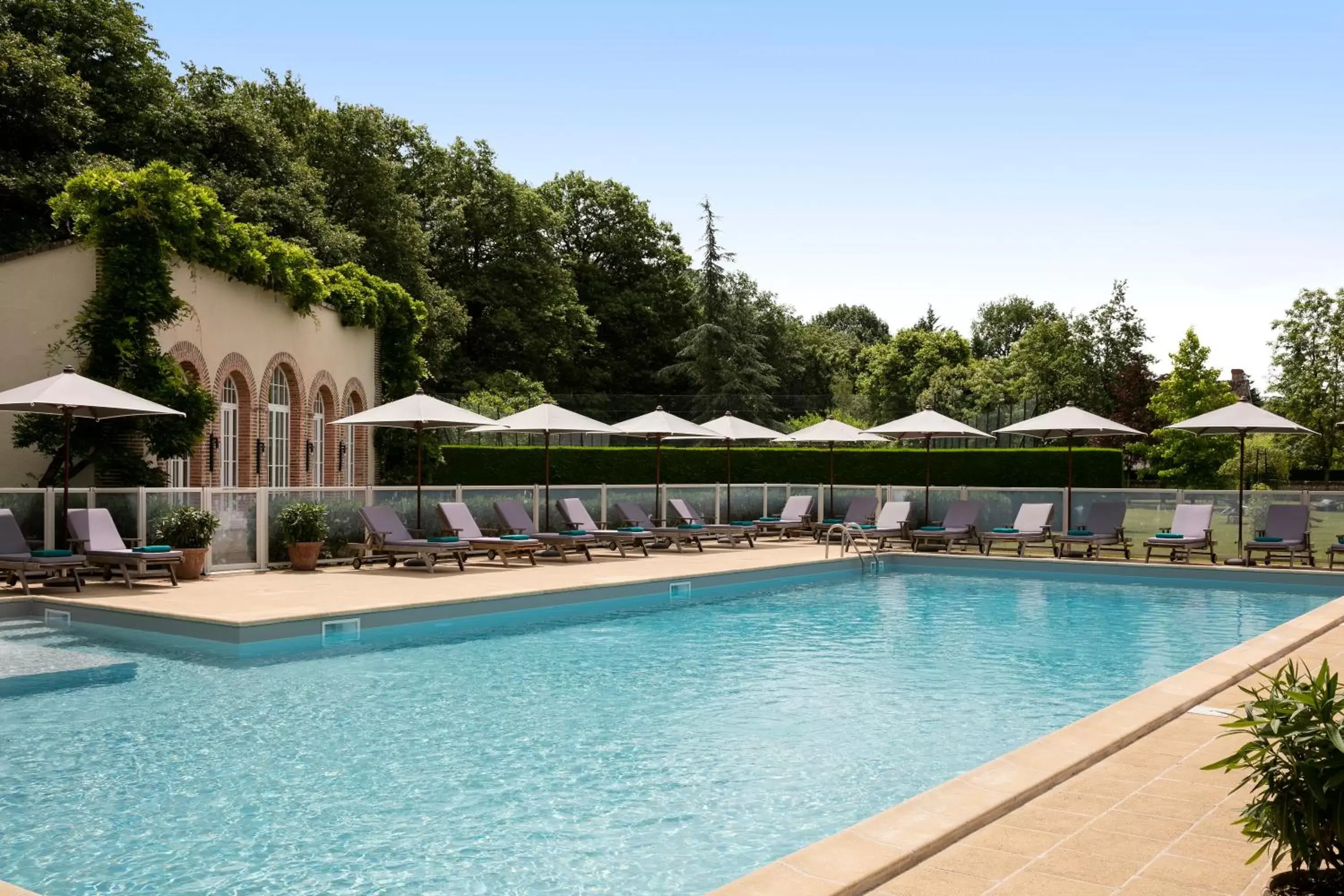 Swimming Pool in Domaine des Hauts de Loire