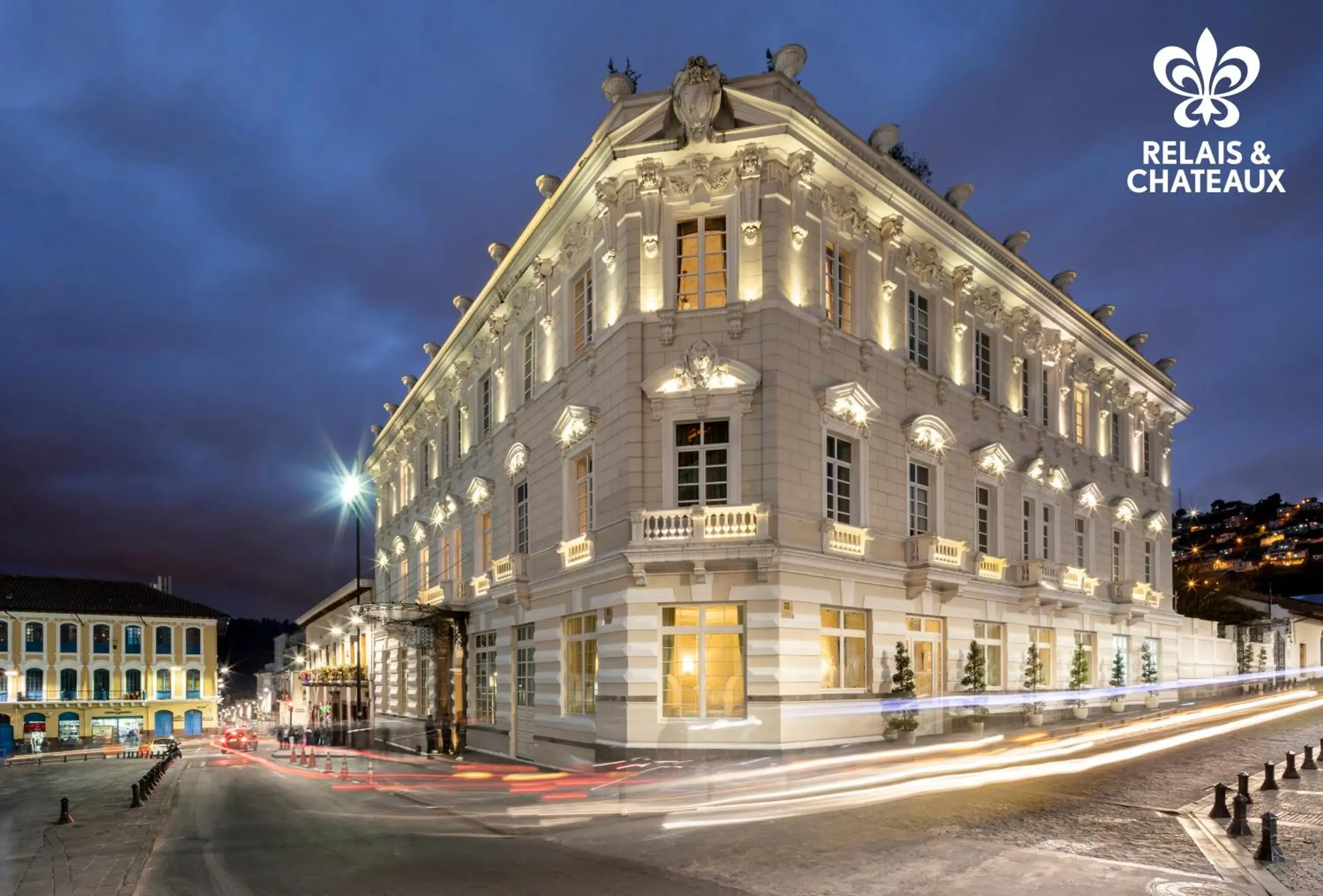 Property Building in Hotel Casa Gangotena