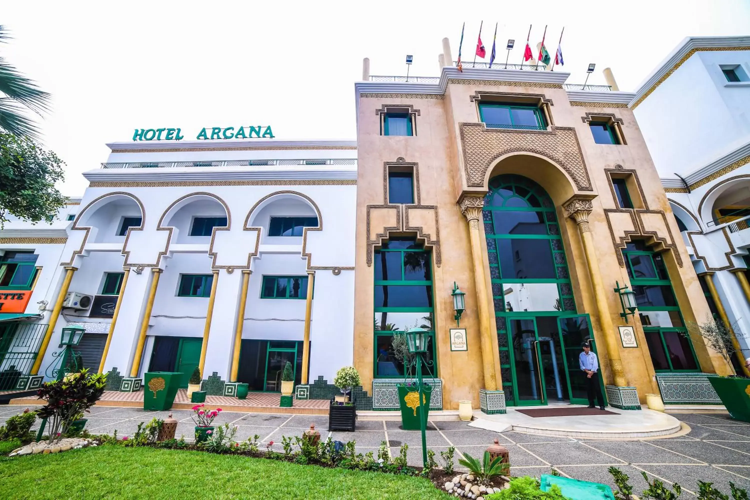 Facade/entrance, Property Building in Hotel Argana Agadir