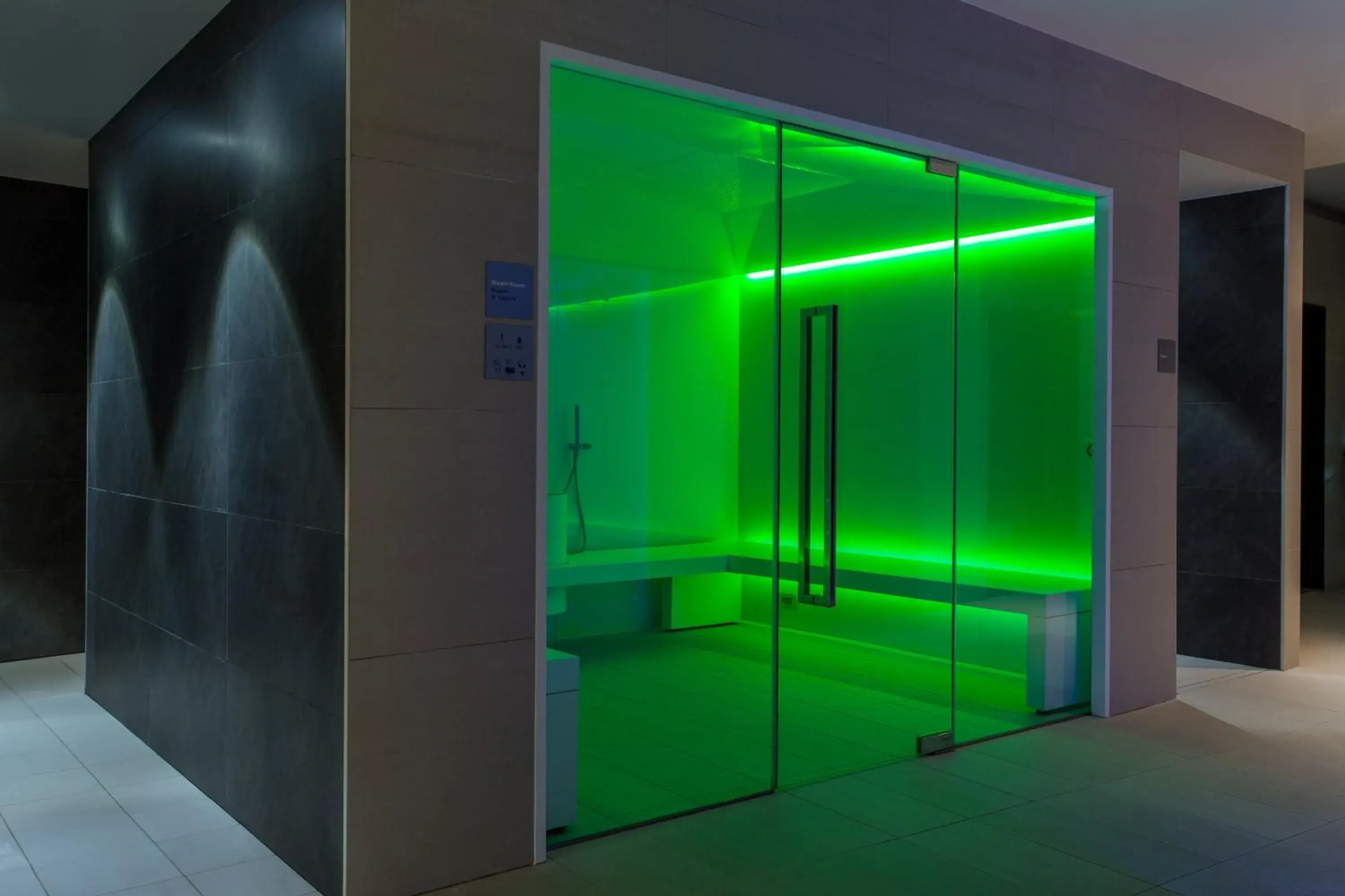 Steam room in Almar Jesolo Resort & Spa Steam room in Almar Jesolo Resort & Spa