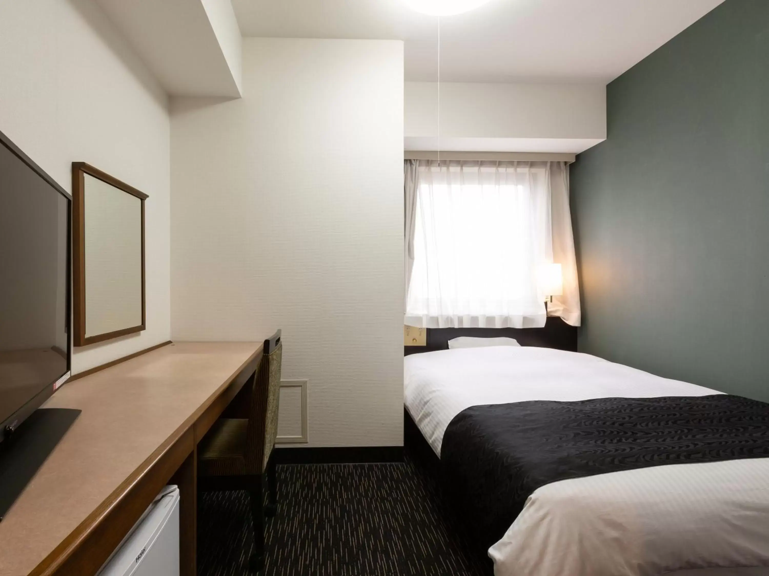 Bed in APA Hotel Sendai Kotodai Koen