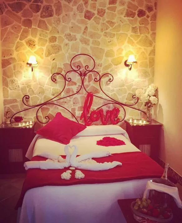 Bed in Hotel Rural Andalucia