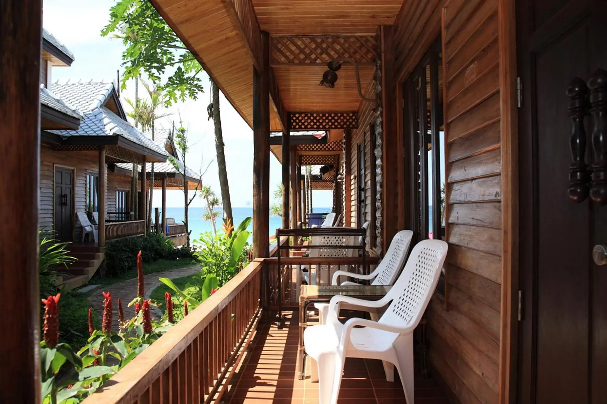 Balcony/Terrace in Baan Pakgasri Hideaway