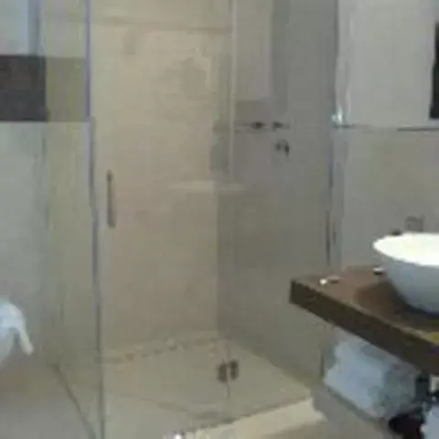 Shower, Bathroom in Albergo Nicolin