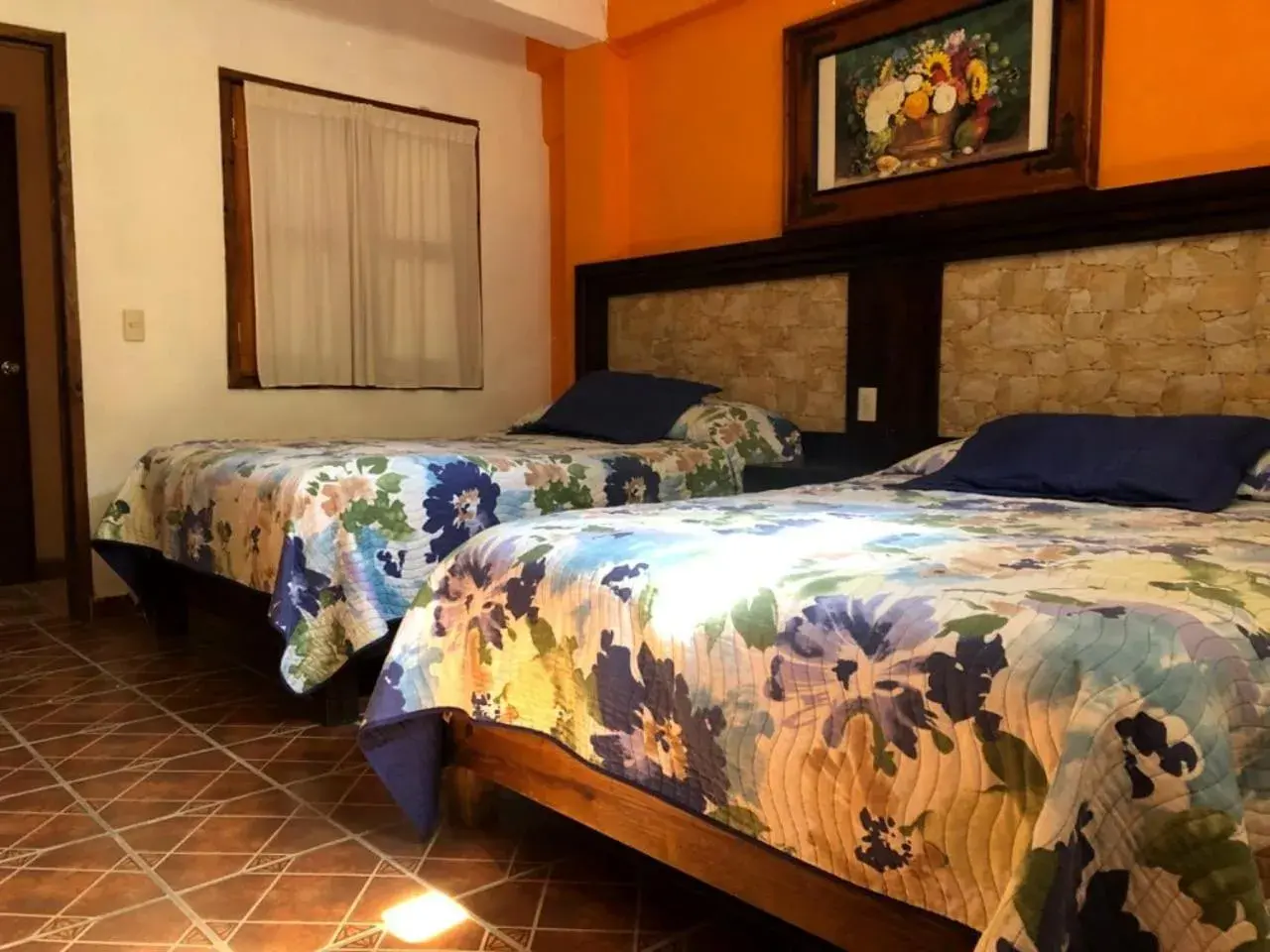 Bed in HOTEL Posada San Agustin