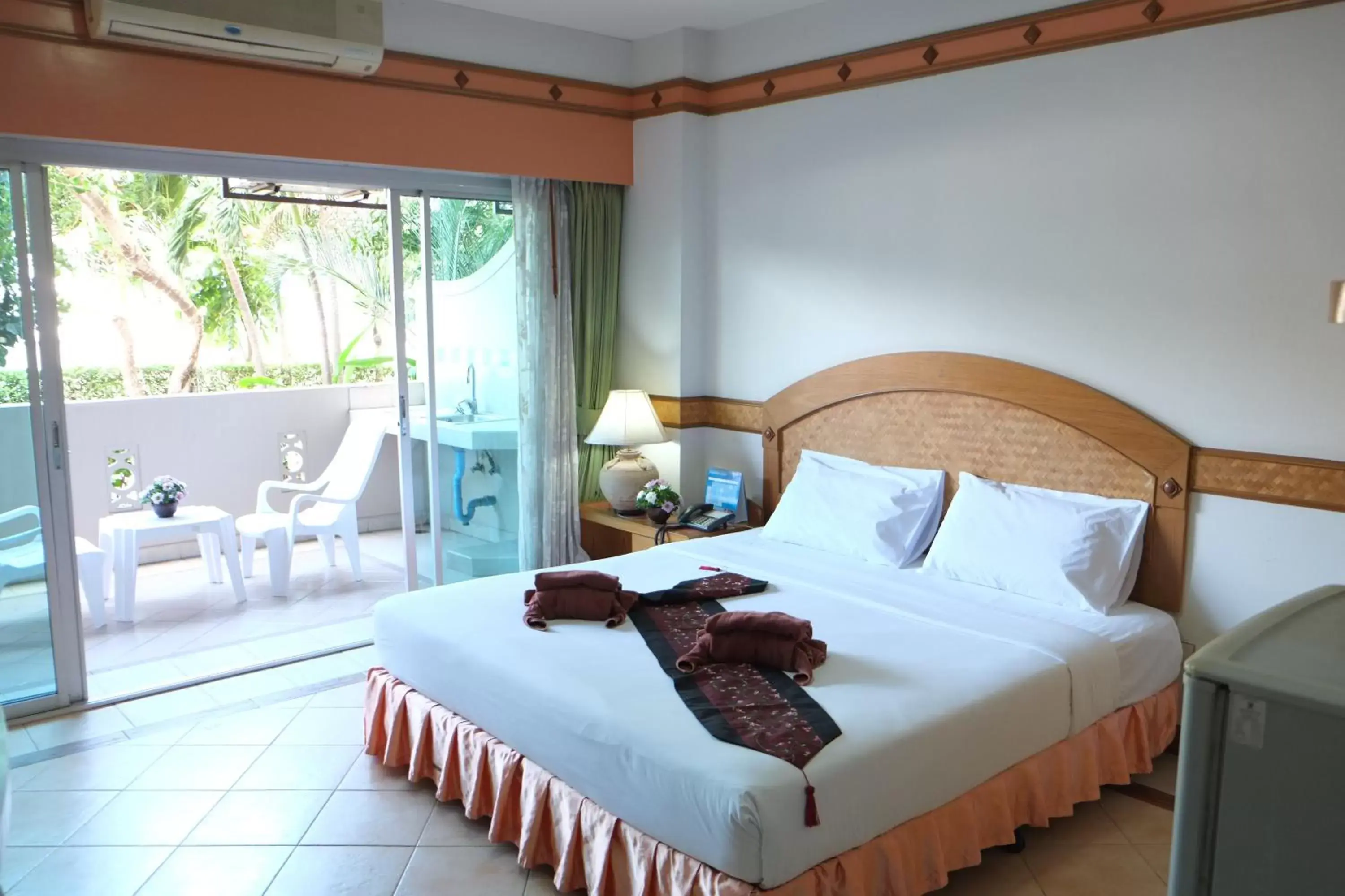 Bed in Diana Garden Resort - SHA Extra Plus