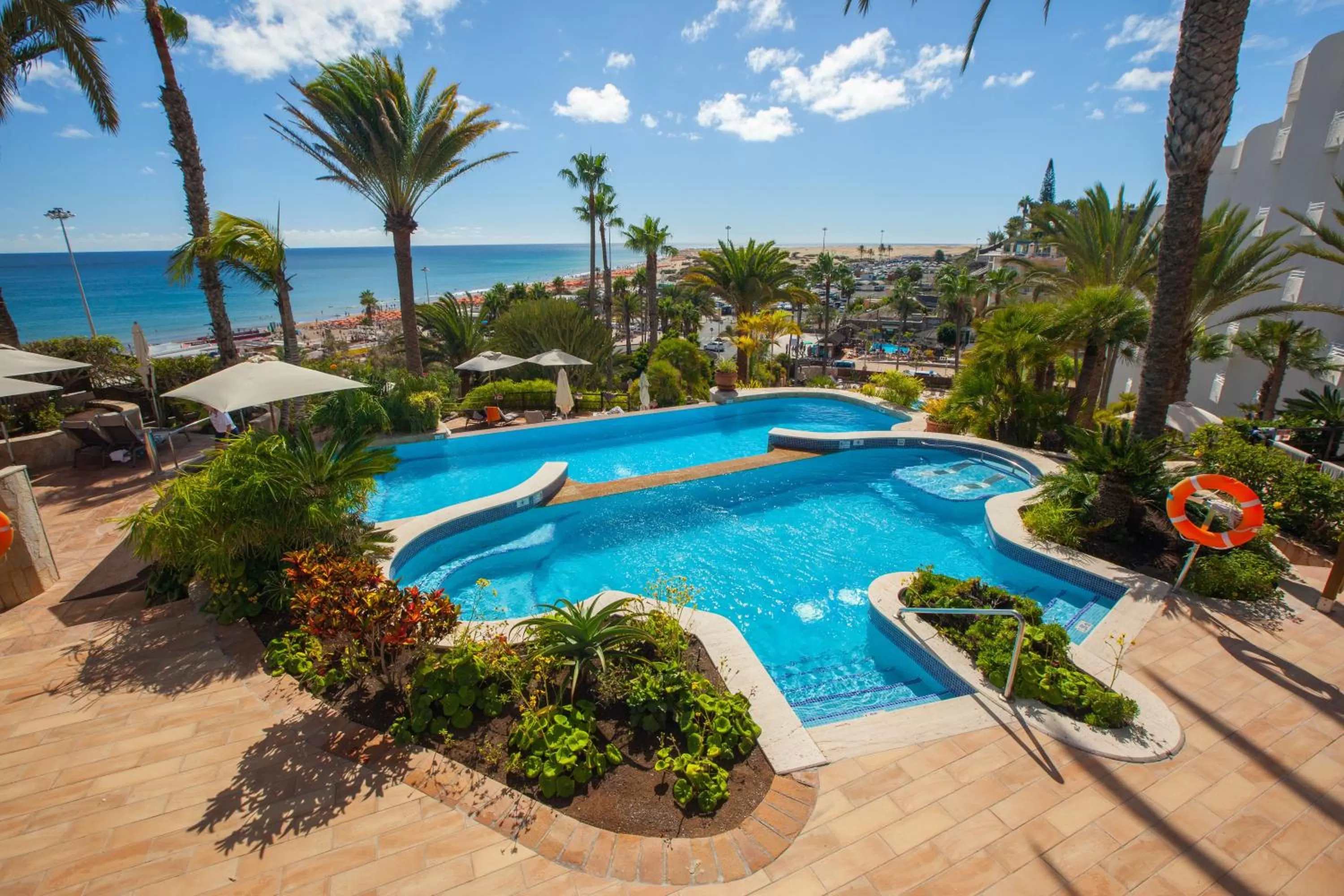 Pool view in Corallium Dunamar by Lopesan Hotels - Adults Only