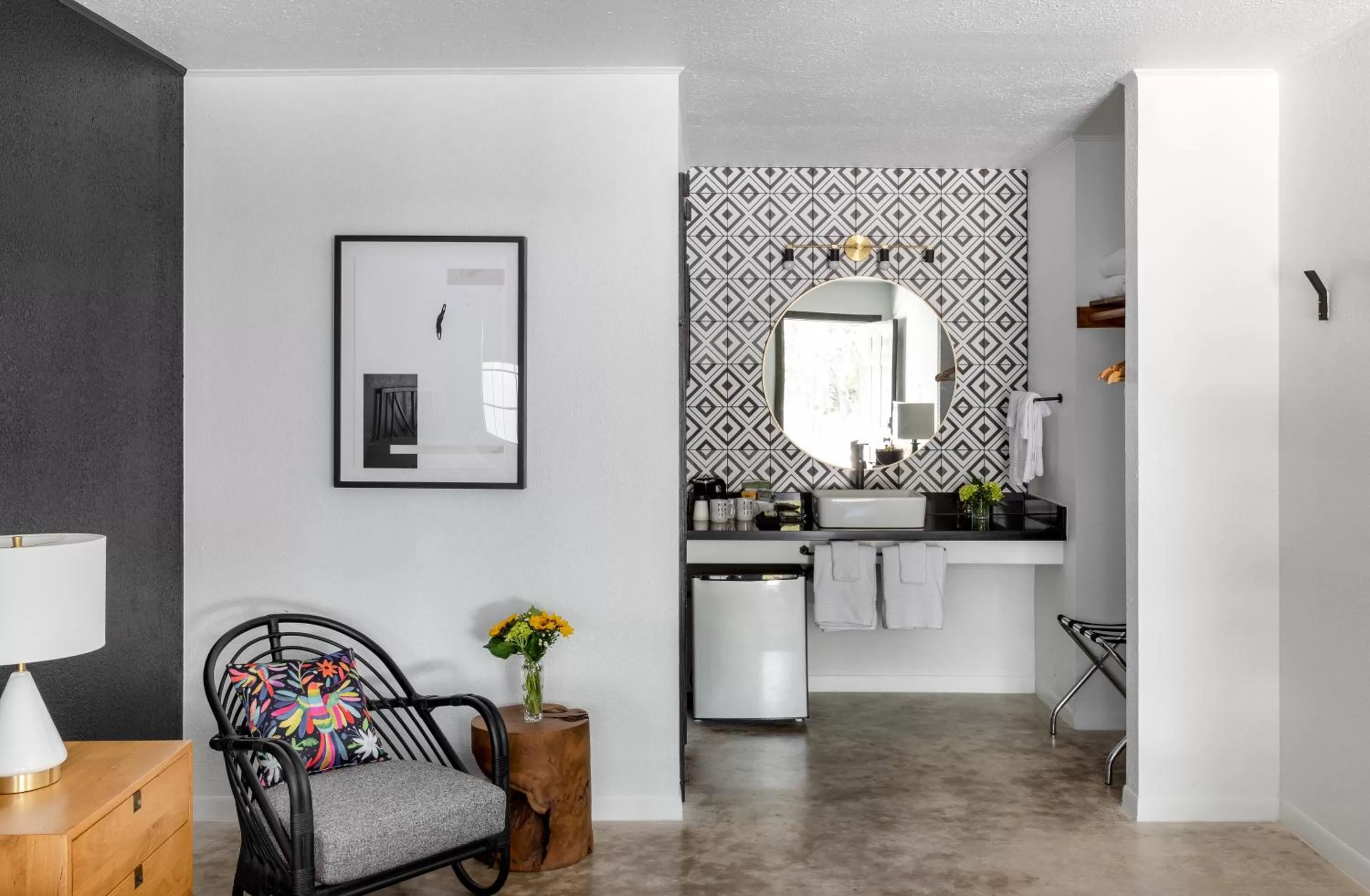 Bedroom in Wimberley Inn & bar