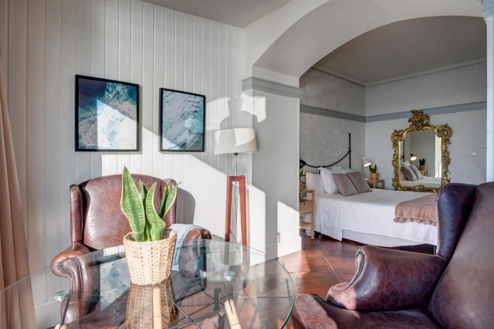 Sea view, Bed in Hotel El Castillo de Los Locos