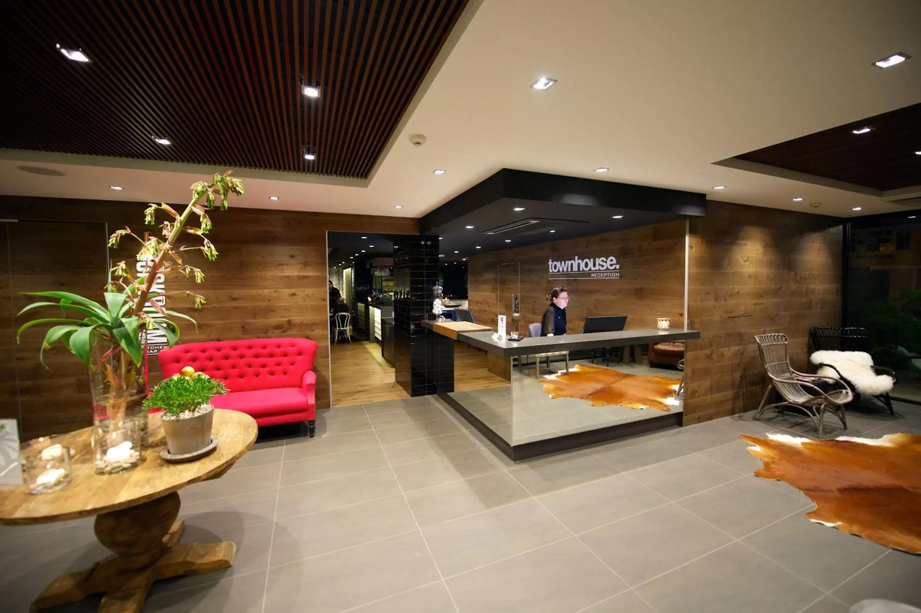 Lobby or reception in Townhouse Hotel
