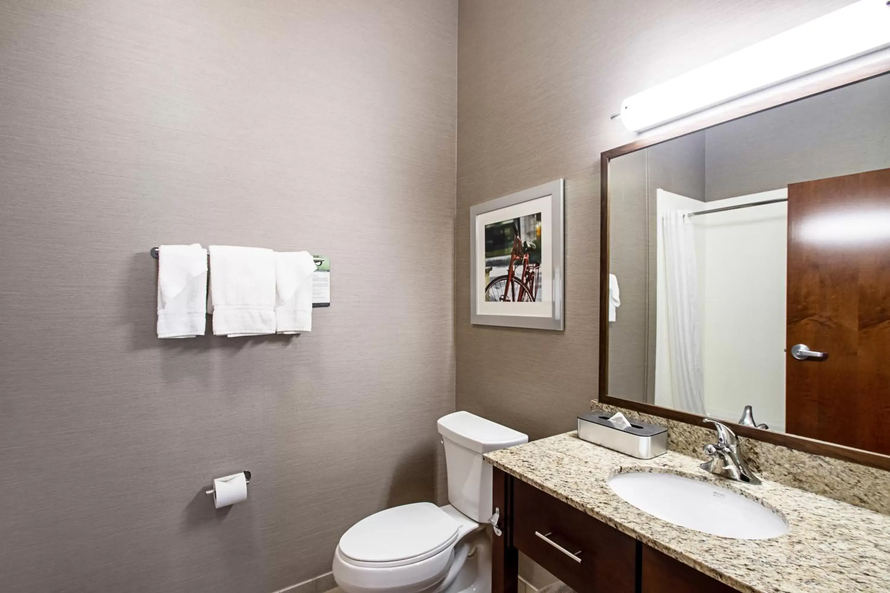 Bathroom in MainStay Suites Extended Stay Hotel Madison East