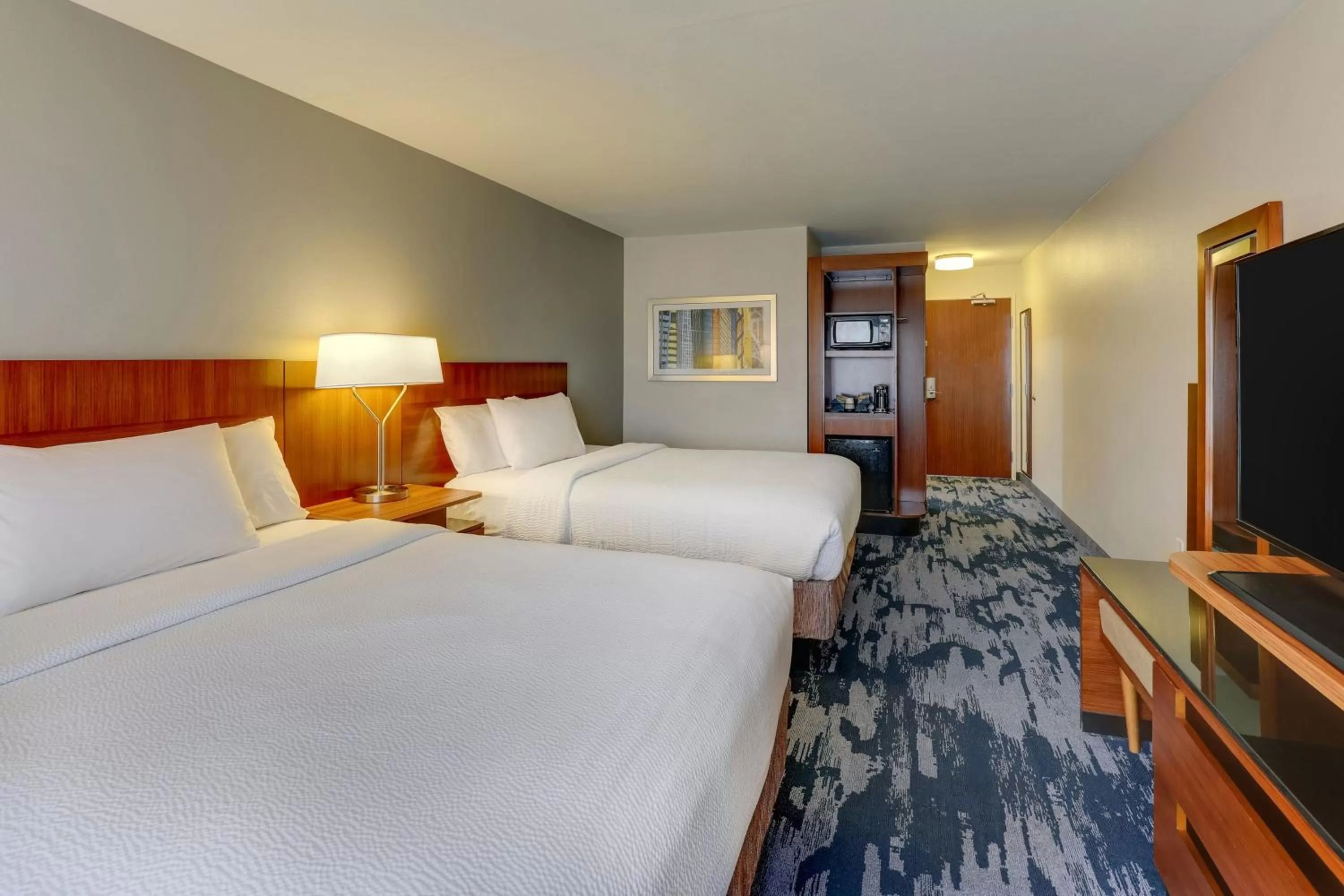 Photo of the whole room, Bed in Fairfield Inn & Suites by Marriott Fort Worth I-30 West Near NAS JRB