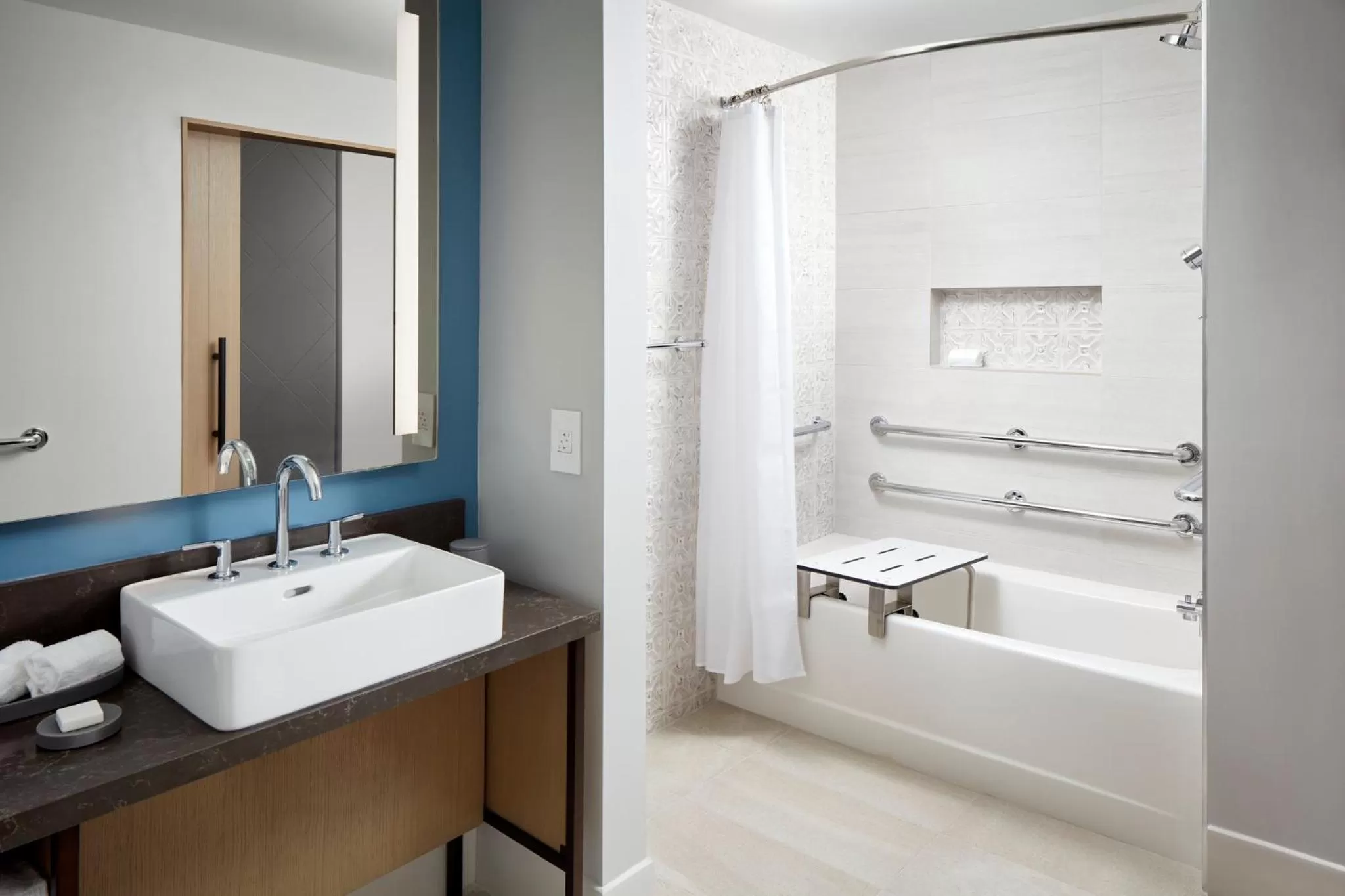 Bathroom in Loews Coral Gables Hotel