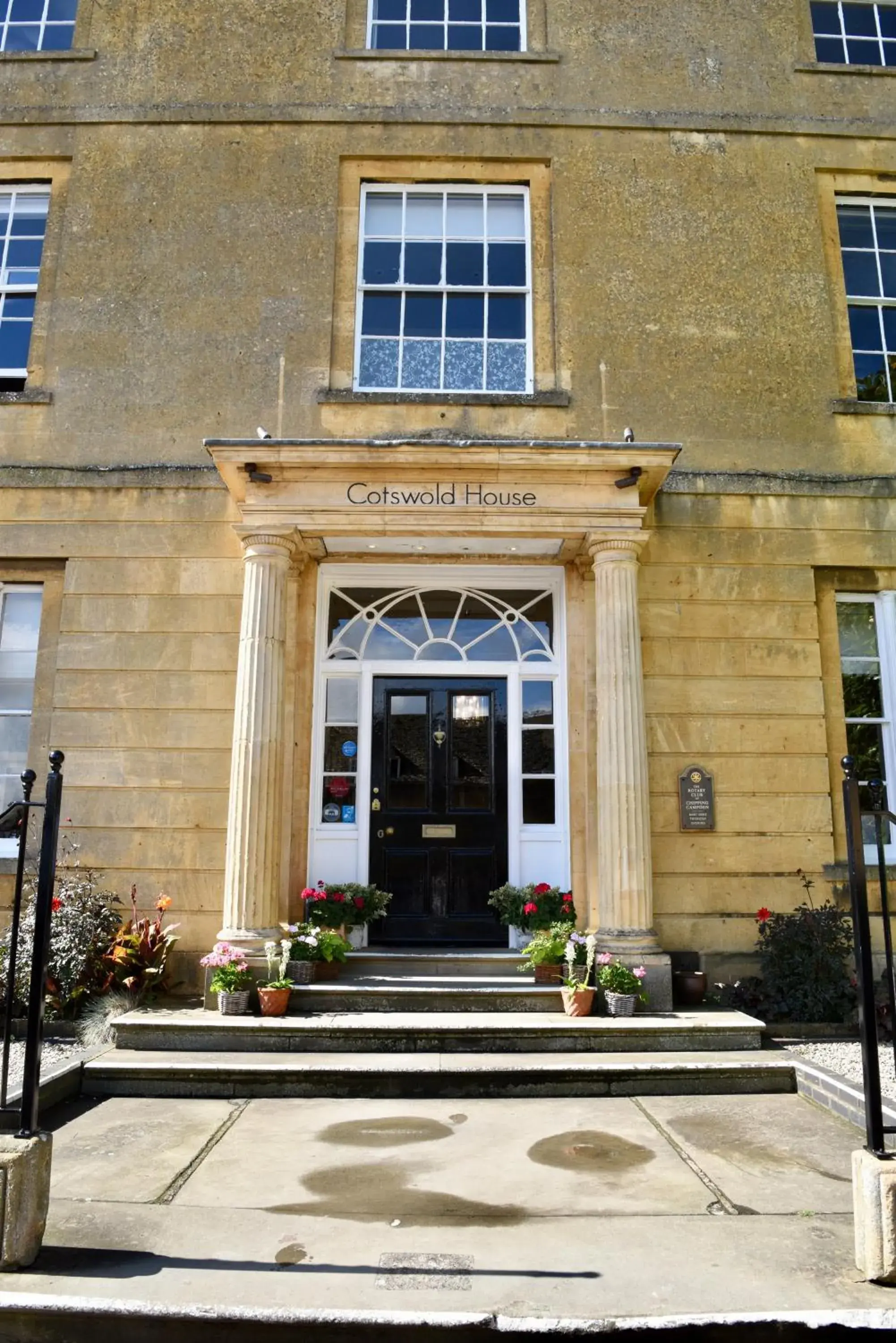 Facade/entrance in Cotswold House Hotel and Spa - "A Bespoke Hotel"