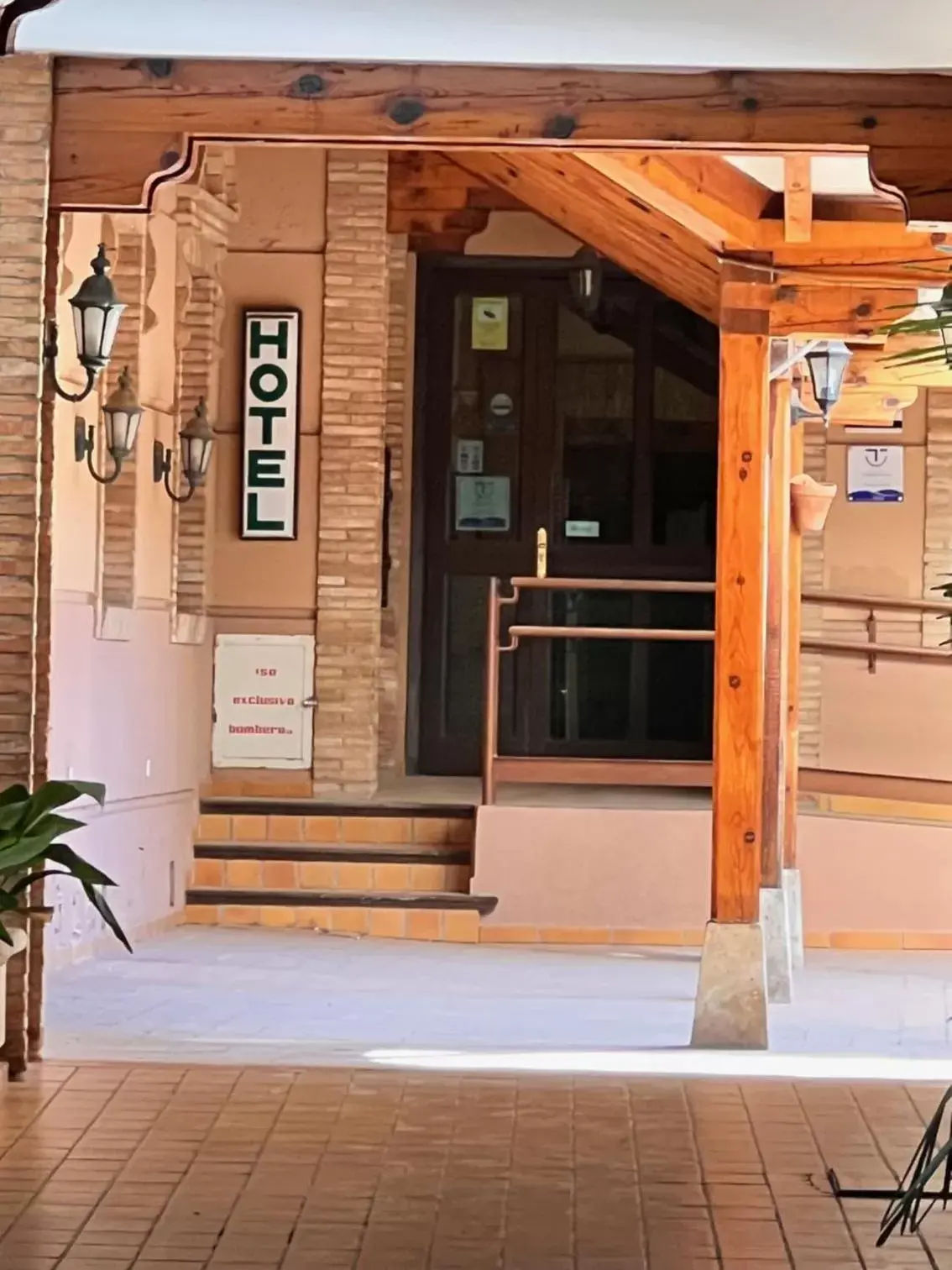 Facade/entrance in Hotel Las Tablas