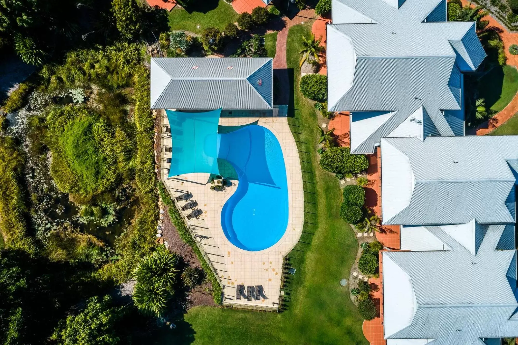 Pool View in Riverside Holiday Resort Urunga