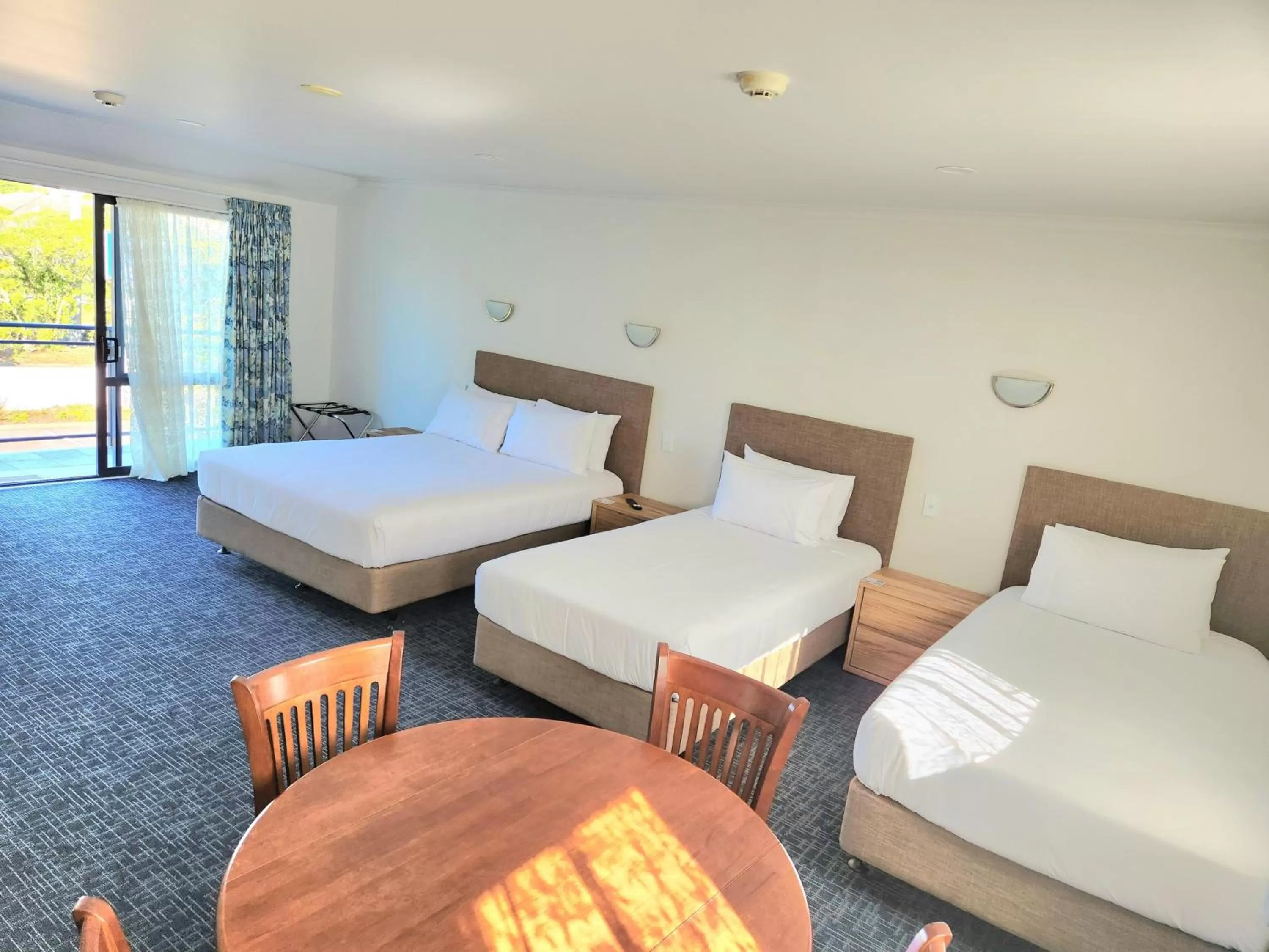 Bed in Botany Palms Motel