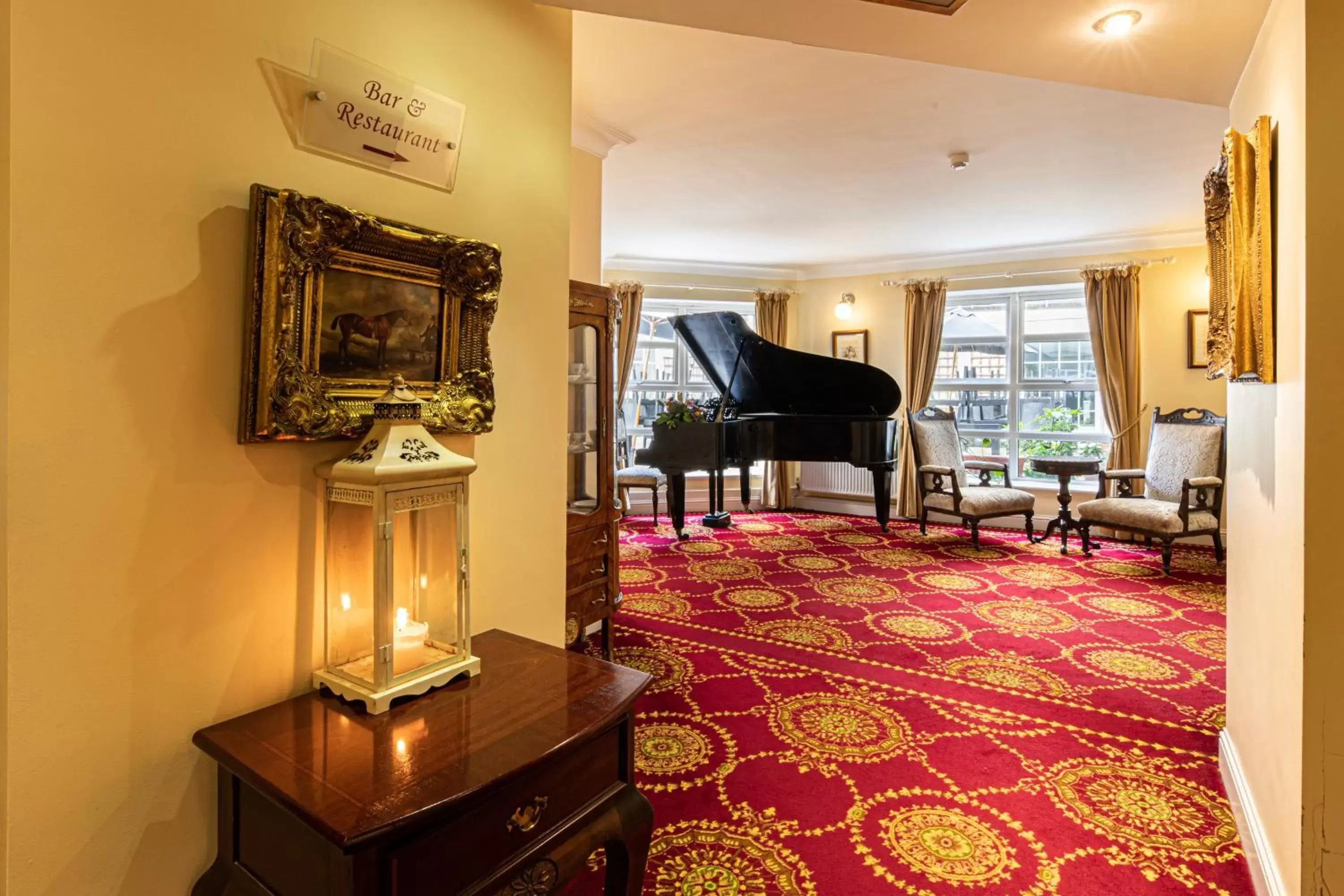 Seating Area in Ballina Manor Hotel