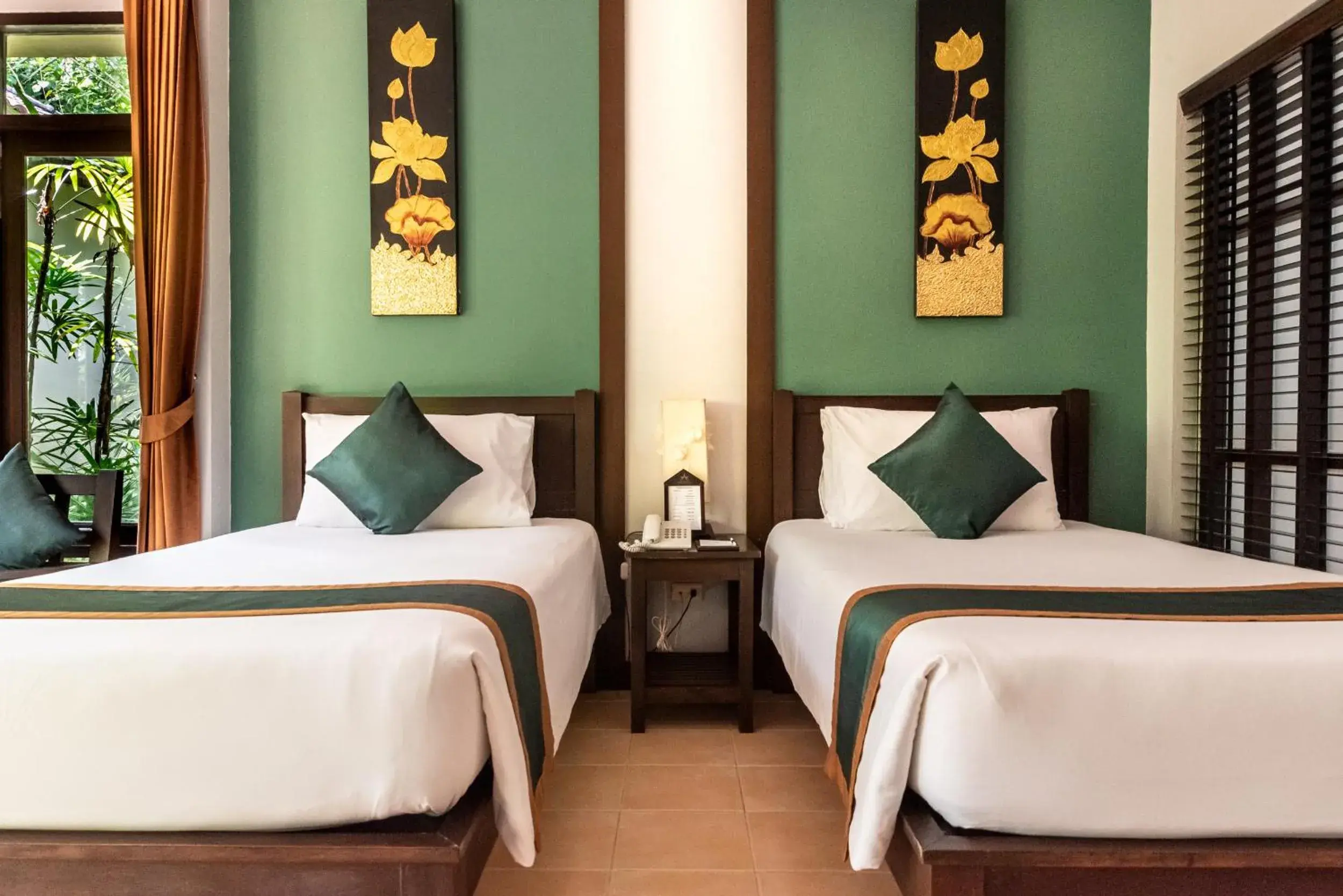 Garden, Bed in Baan Chaweng Beach Resort & Spa - SHA Extra Plus