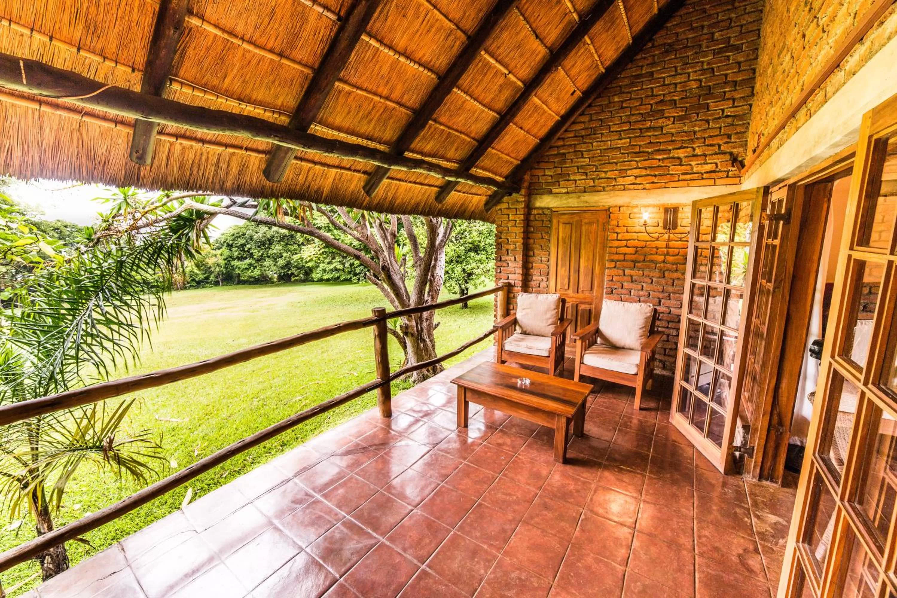 Patio in Kumbali Country Lodge