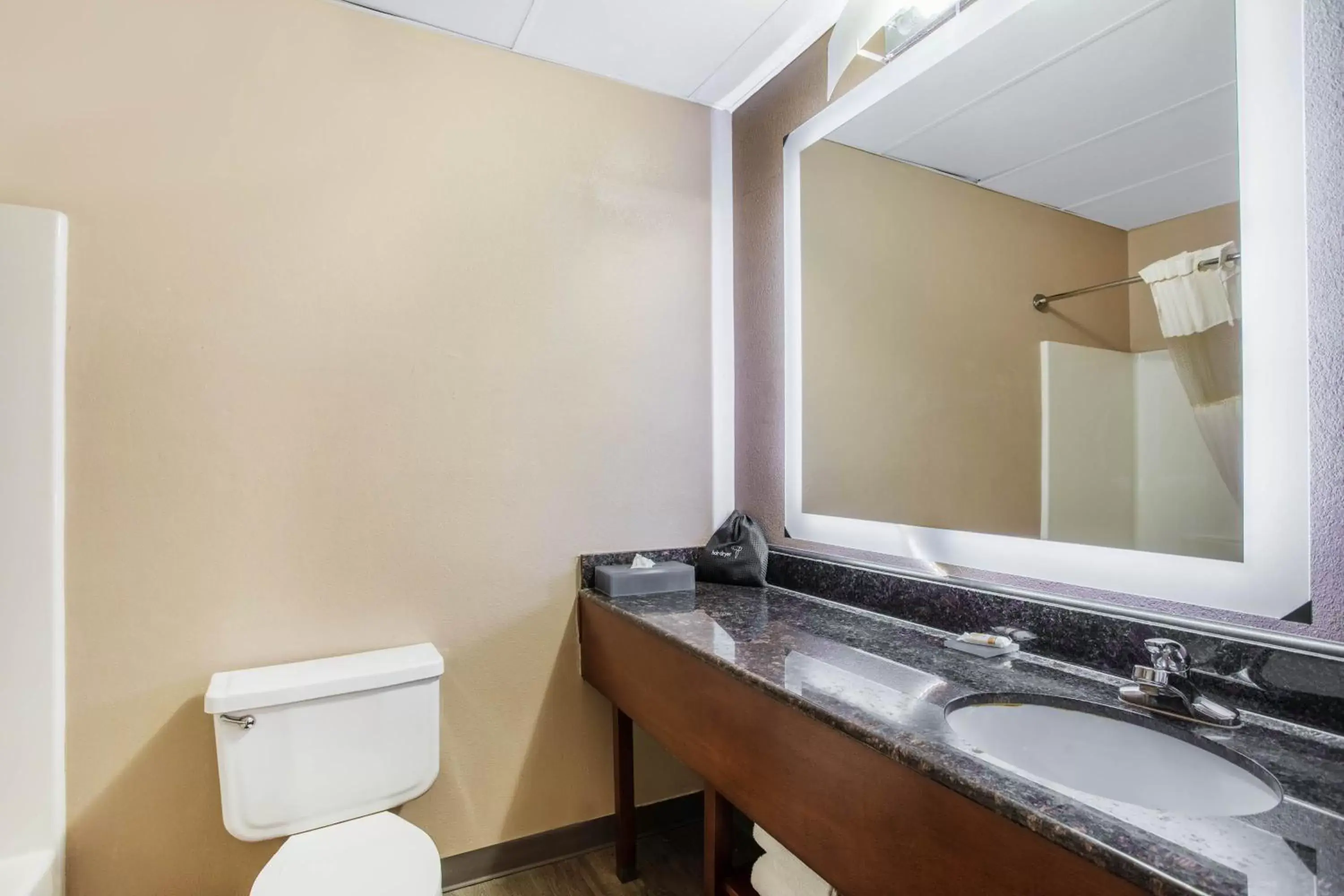 Toilet, Bathroom in La Quinta Inn by Wyndham Decatur Alabama