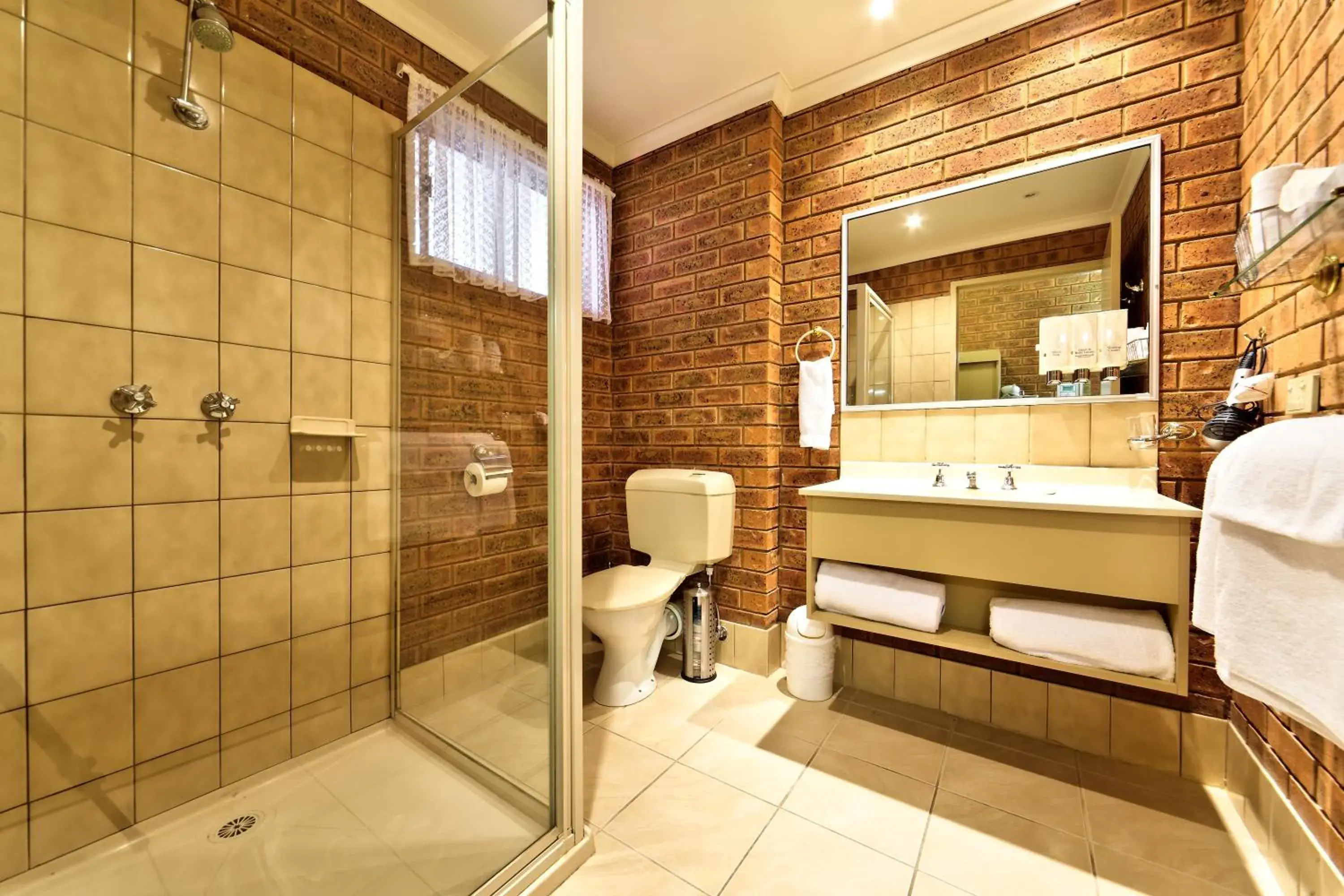 Bathroom in Central Yarrawonga Motor Inn