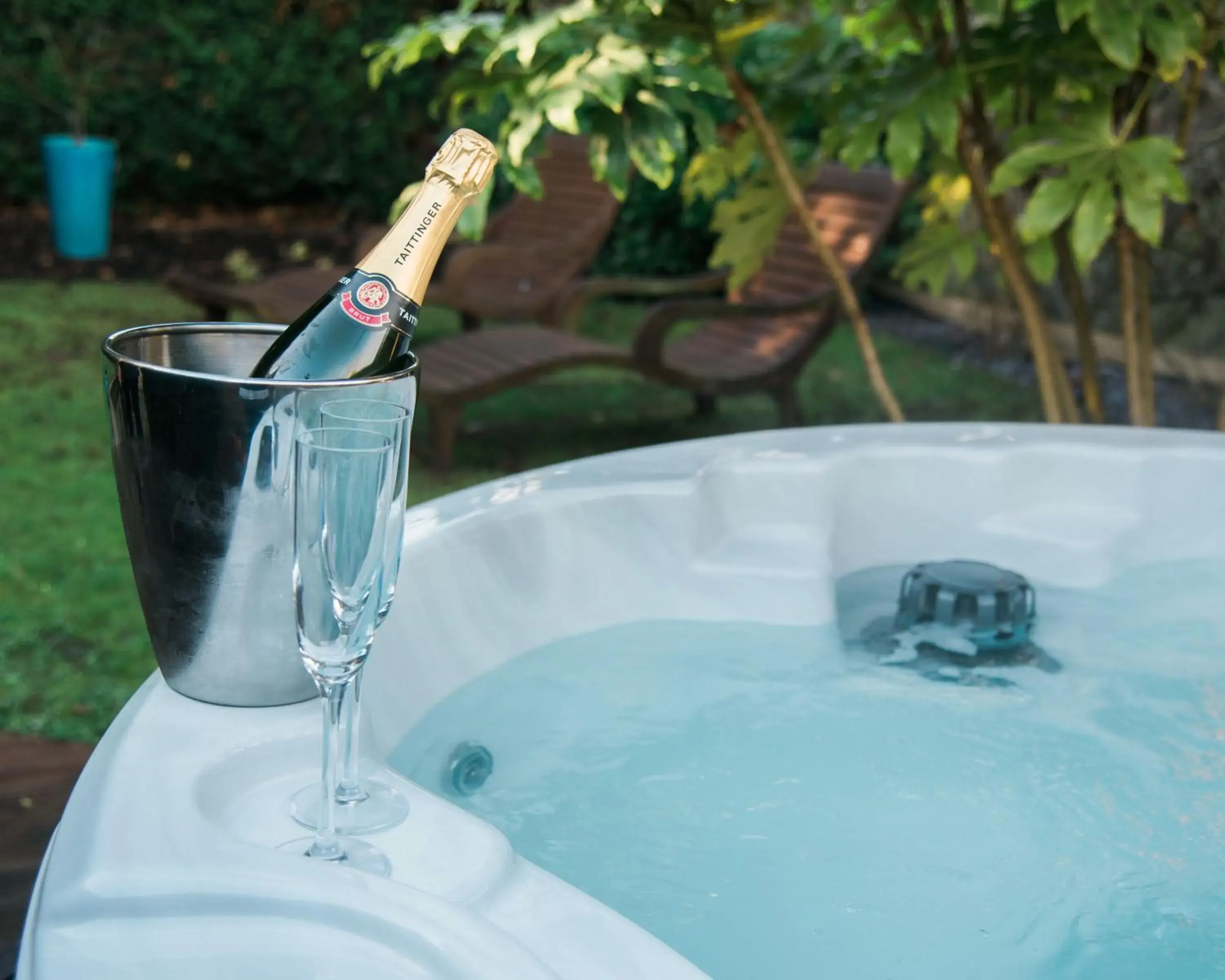 Hot Tub in Cotswold House Hotel and Spa - "A Bespoke Hotel"