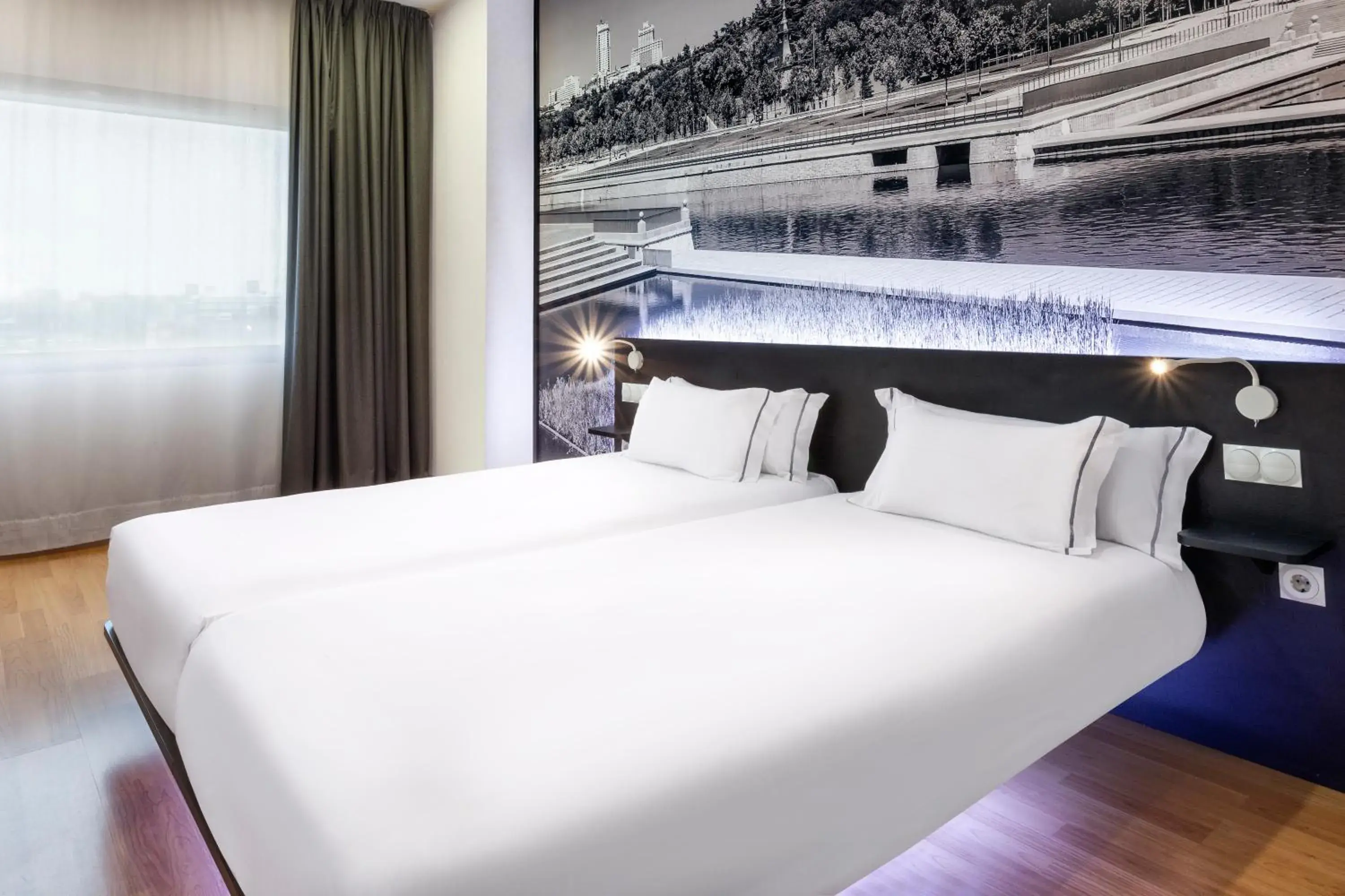 Bed in B&B HOTEL Madrid Aeropuerto T4