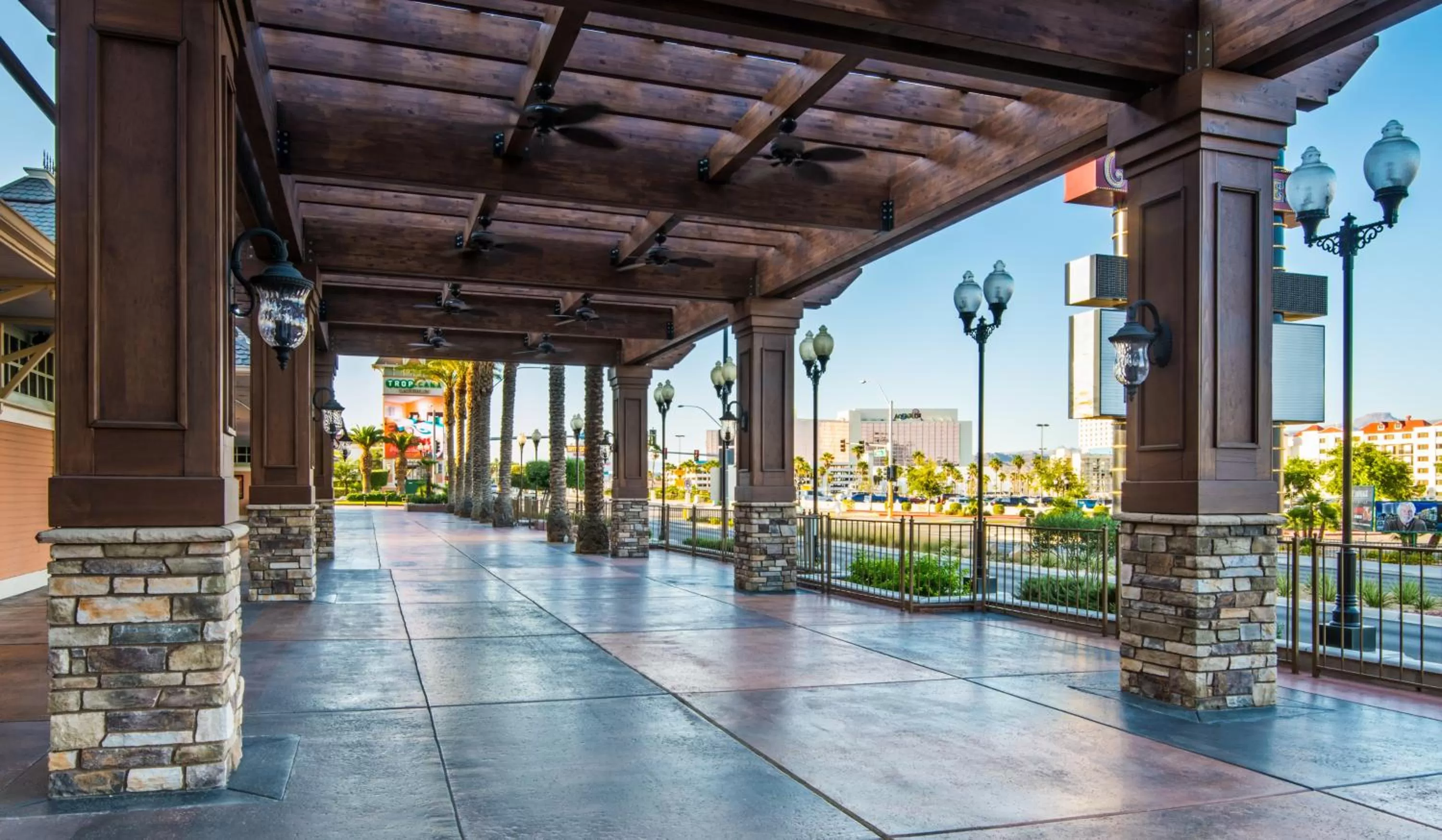 Facade/entrance in Tropicana Laughlin, A Caesars Destination