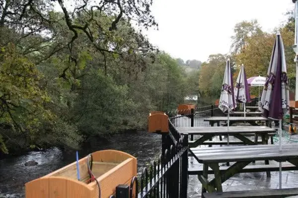 Patio, Balcony/Terrace in The Abbey Inn