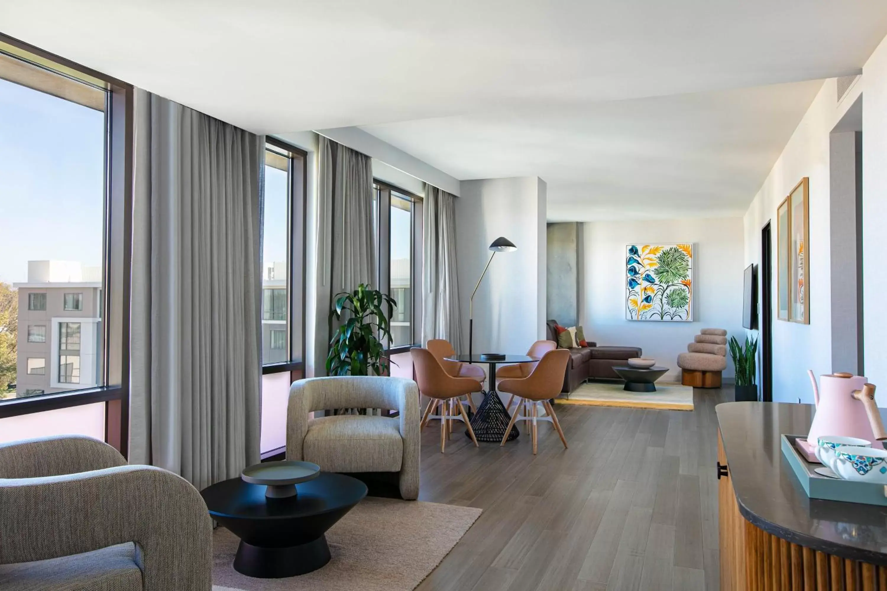 Living room, Seating Area in Hotel Citrine, Palo Alto, a Tribute Portfolio Hotel