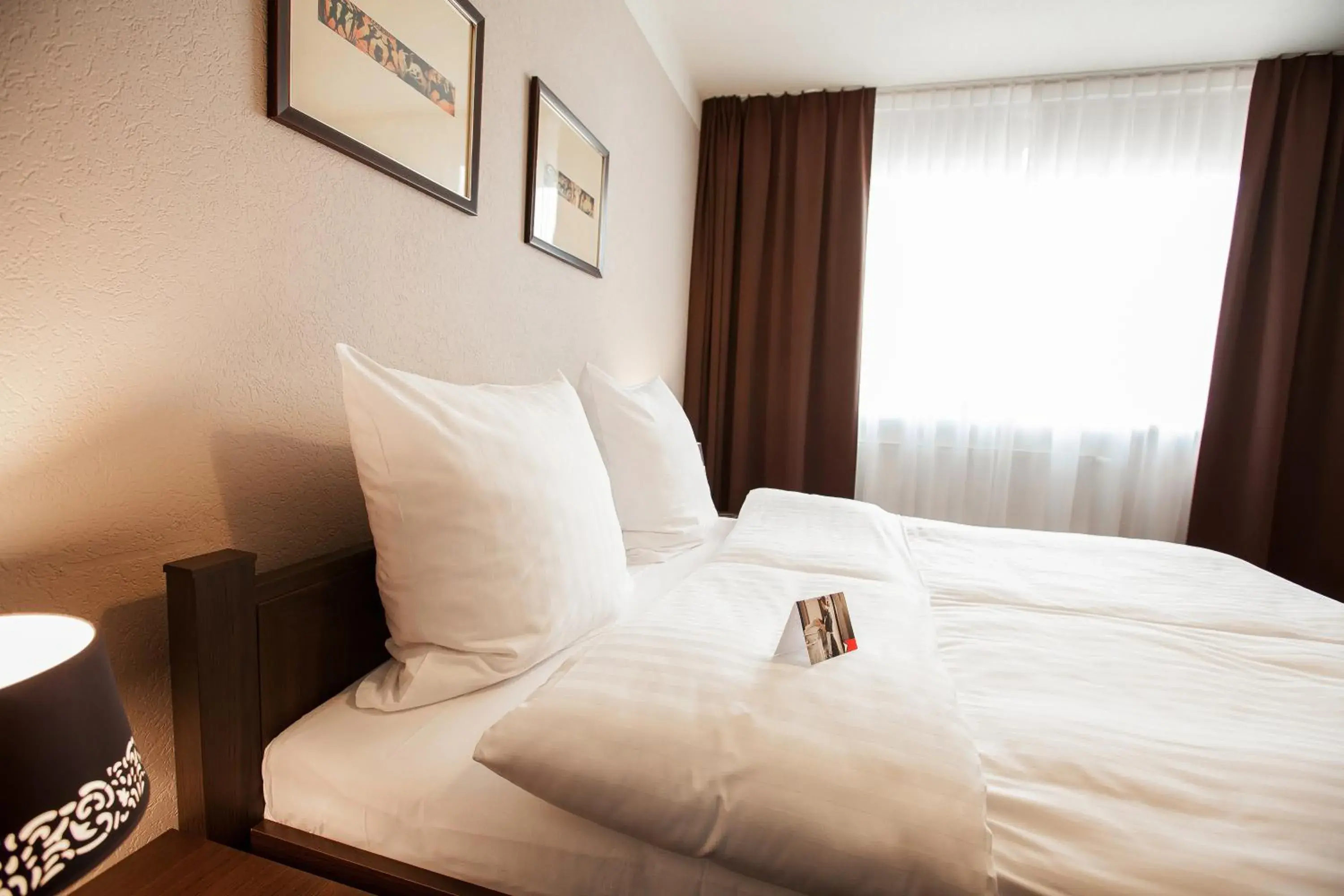 Bed in Hotel Diament Spodek