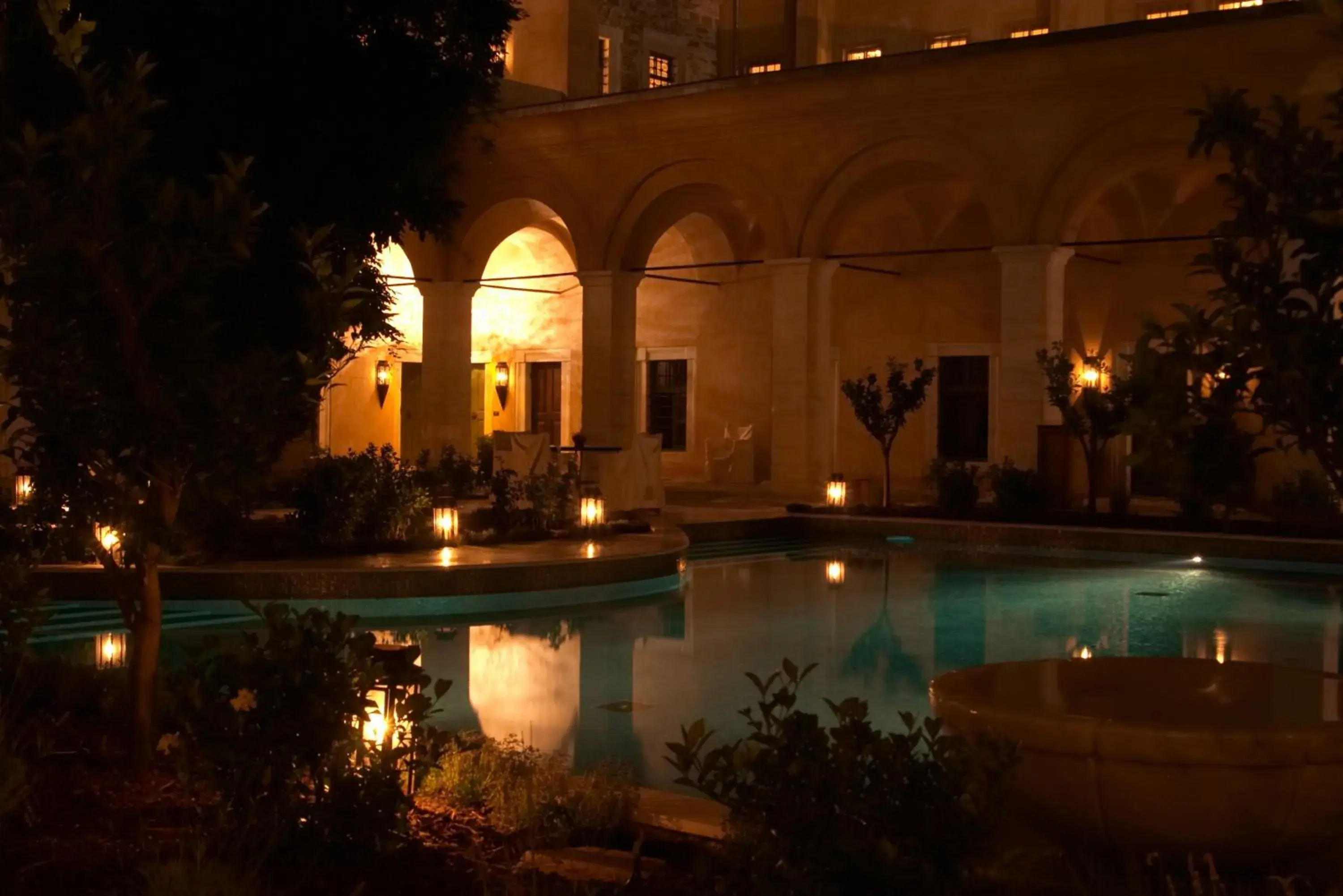 Decorative detail, Swimming Pool in Imaret Hotel