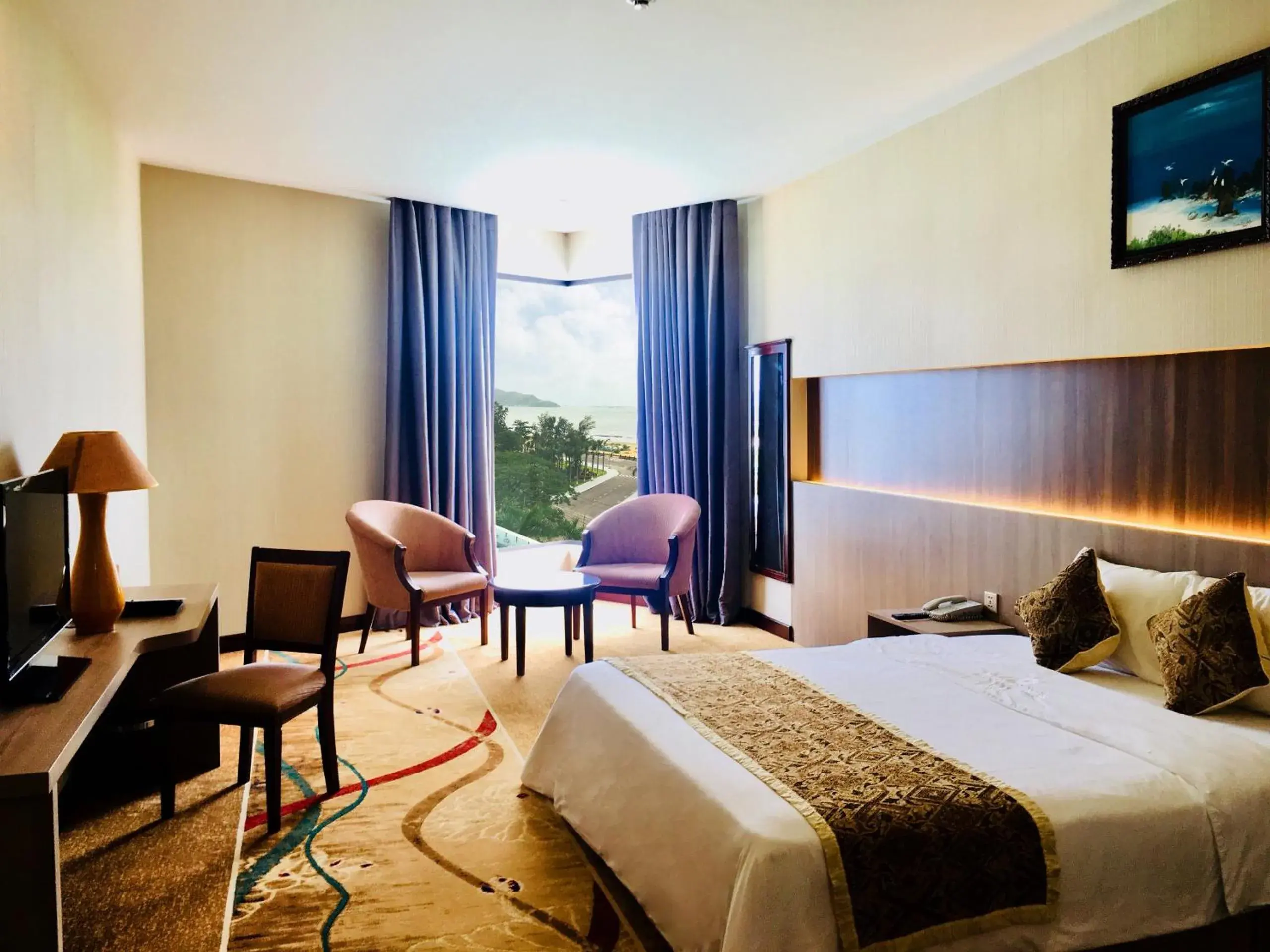 Bed in Saigon Quy Nhon Hotel Bed in Saigon Quy Nhon Hotel