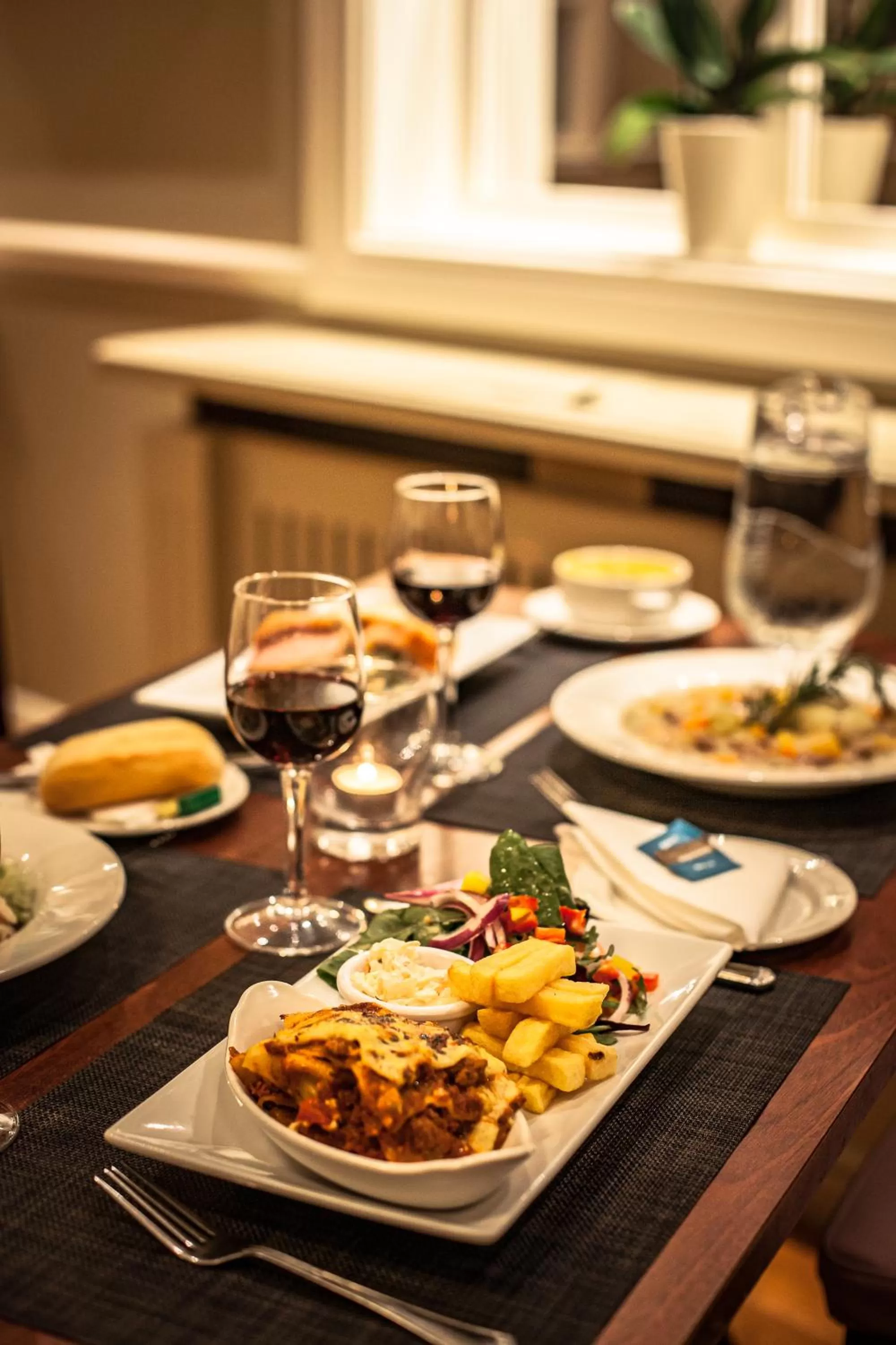 Food close-up in Gullane's Hotel