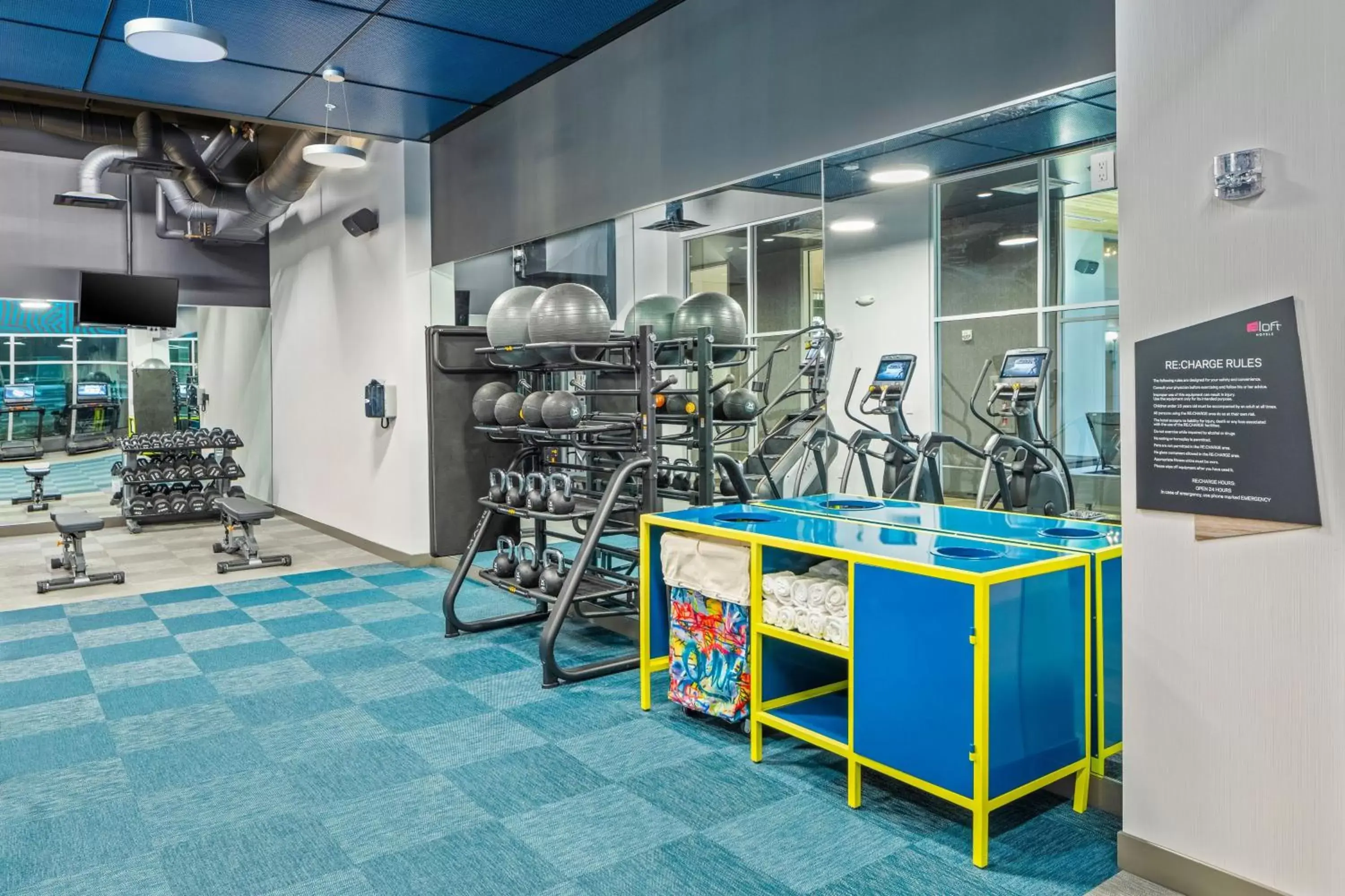 Fitness centre/facilities in Aloft Anchorage