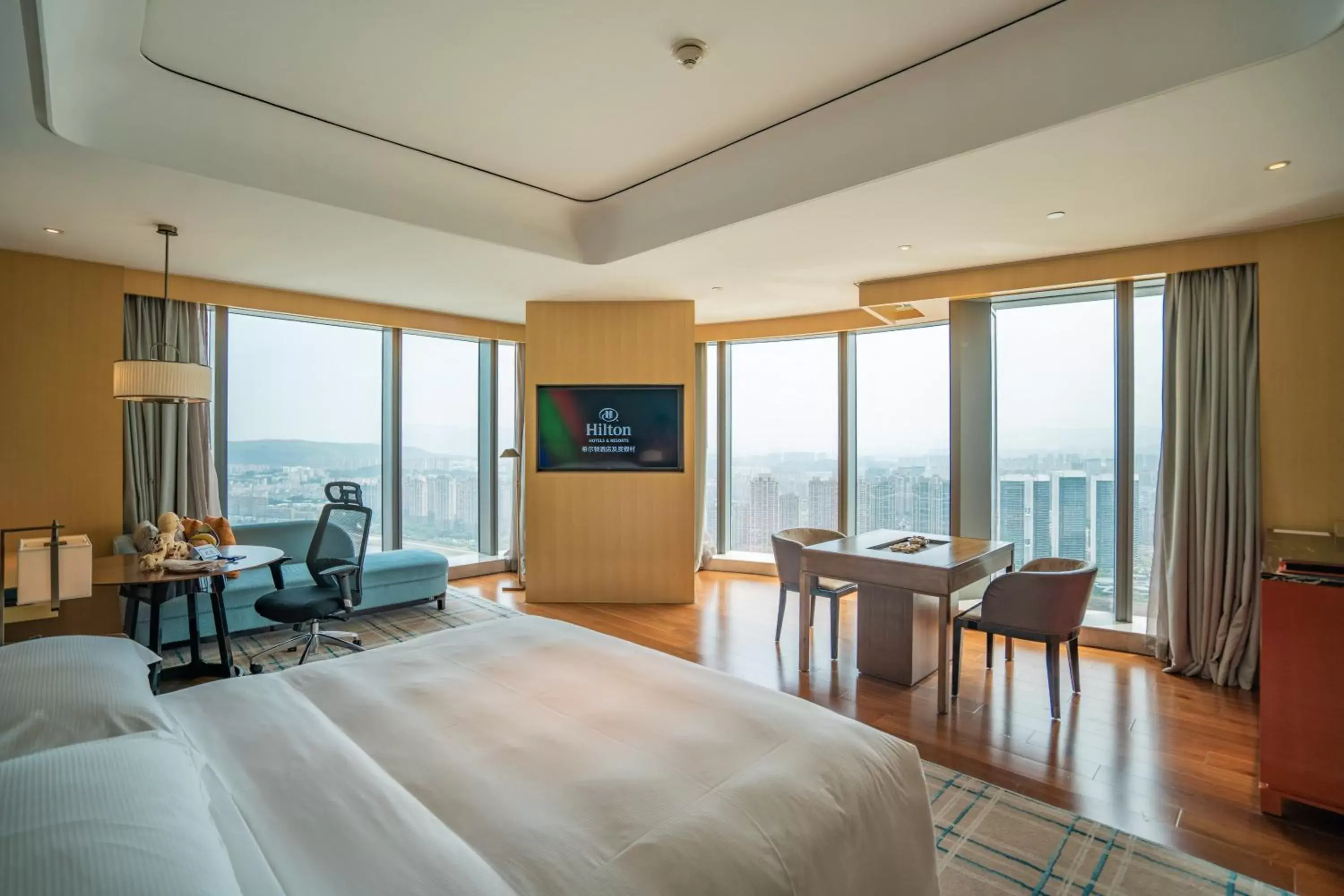 Bed in Hilton Fuzhou