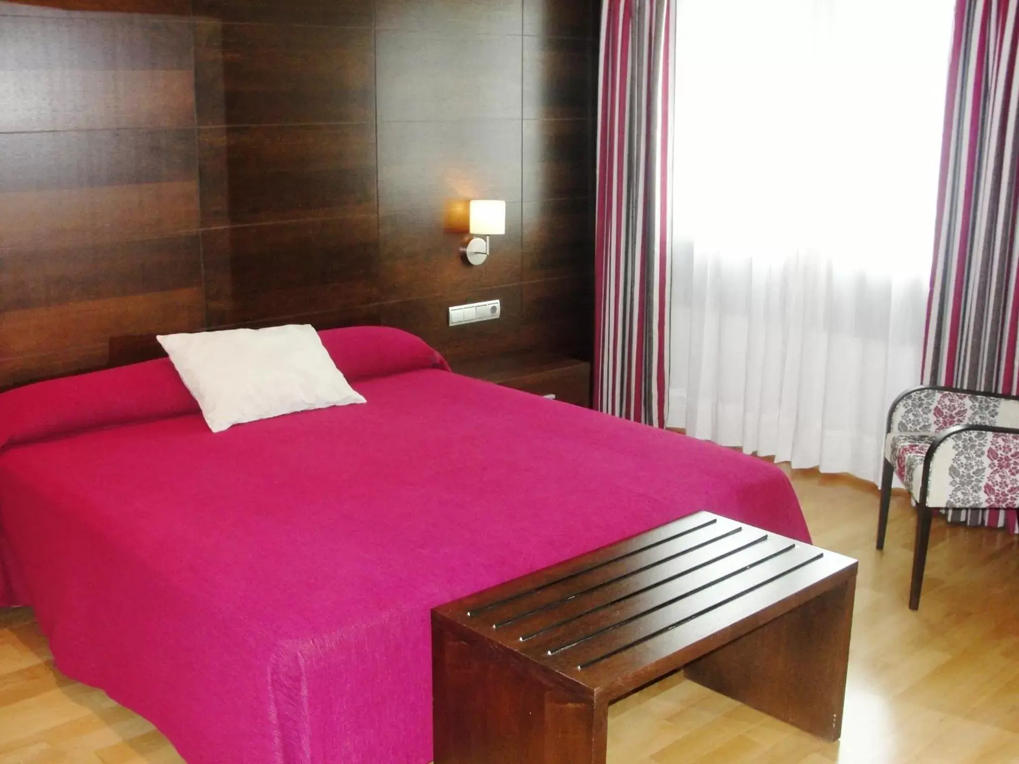 Bed in Hotel FC Villalba