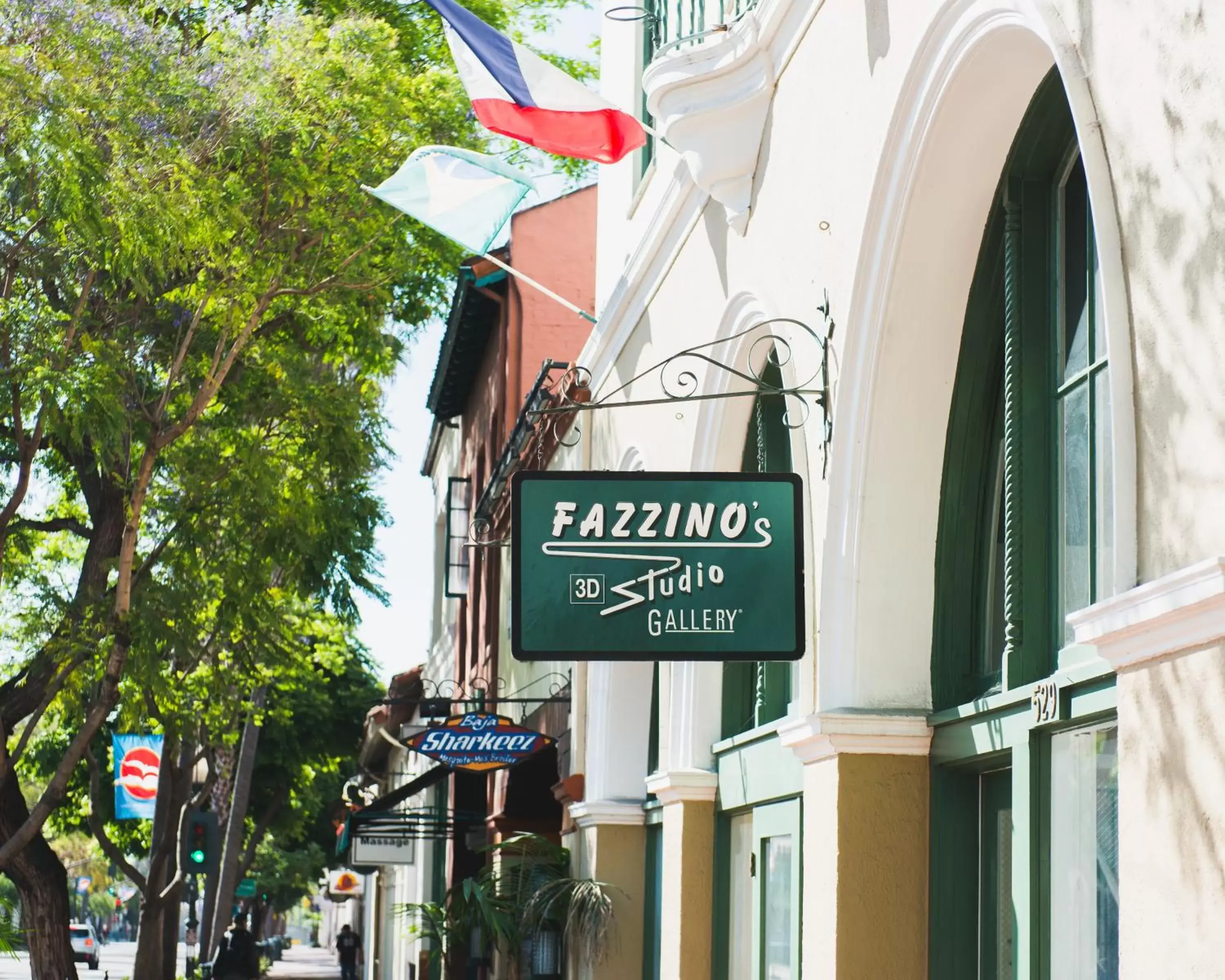 Facade/entrance in Hotel Santa Barbara