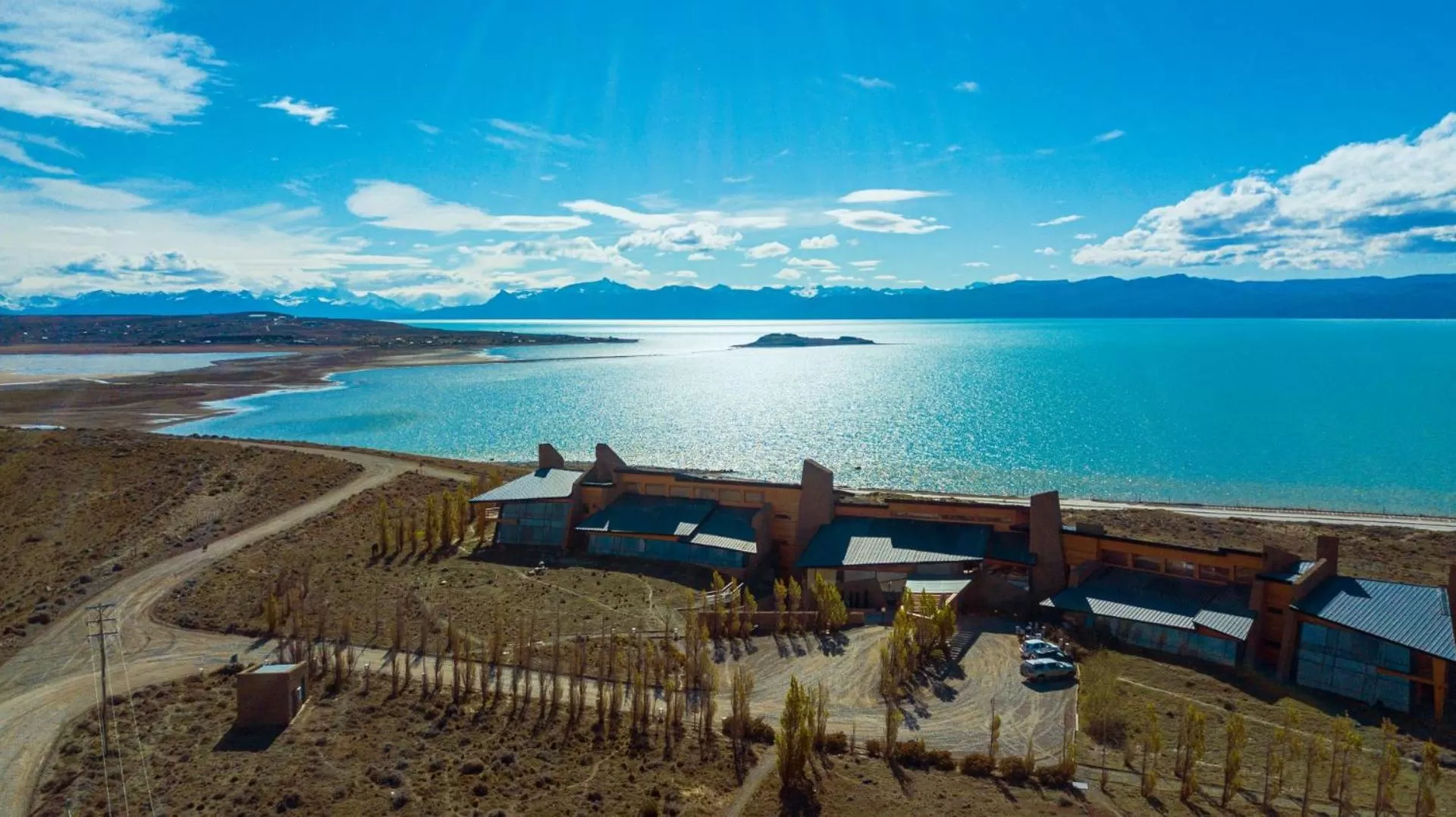 Bird's eye view in Design Suites Calafate