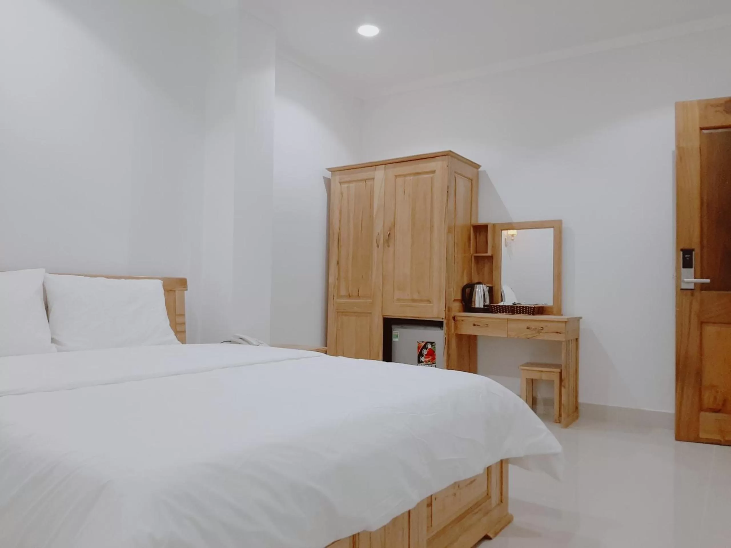 Bed in Minh Manh Hotel 2