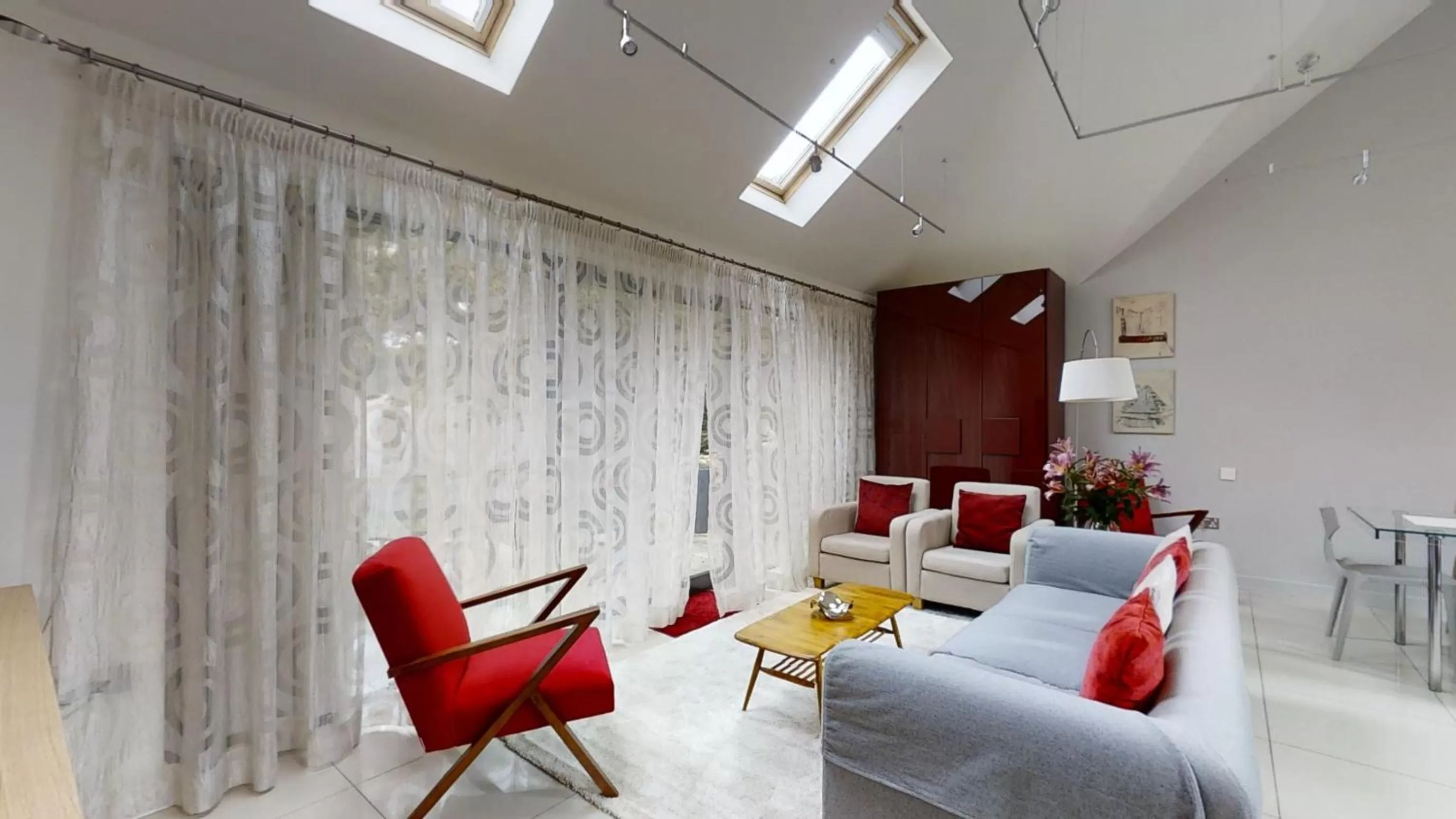 Living room, Seating Area in South Lodge