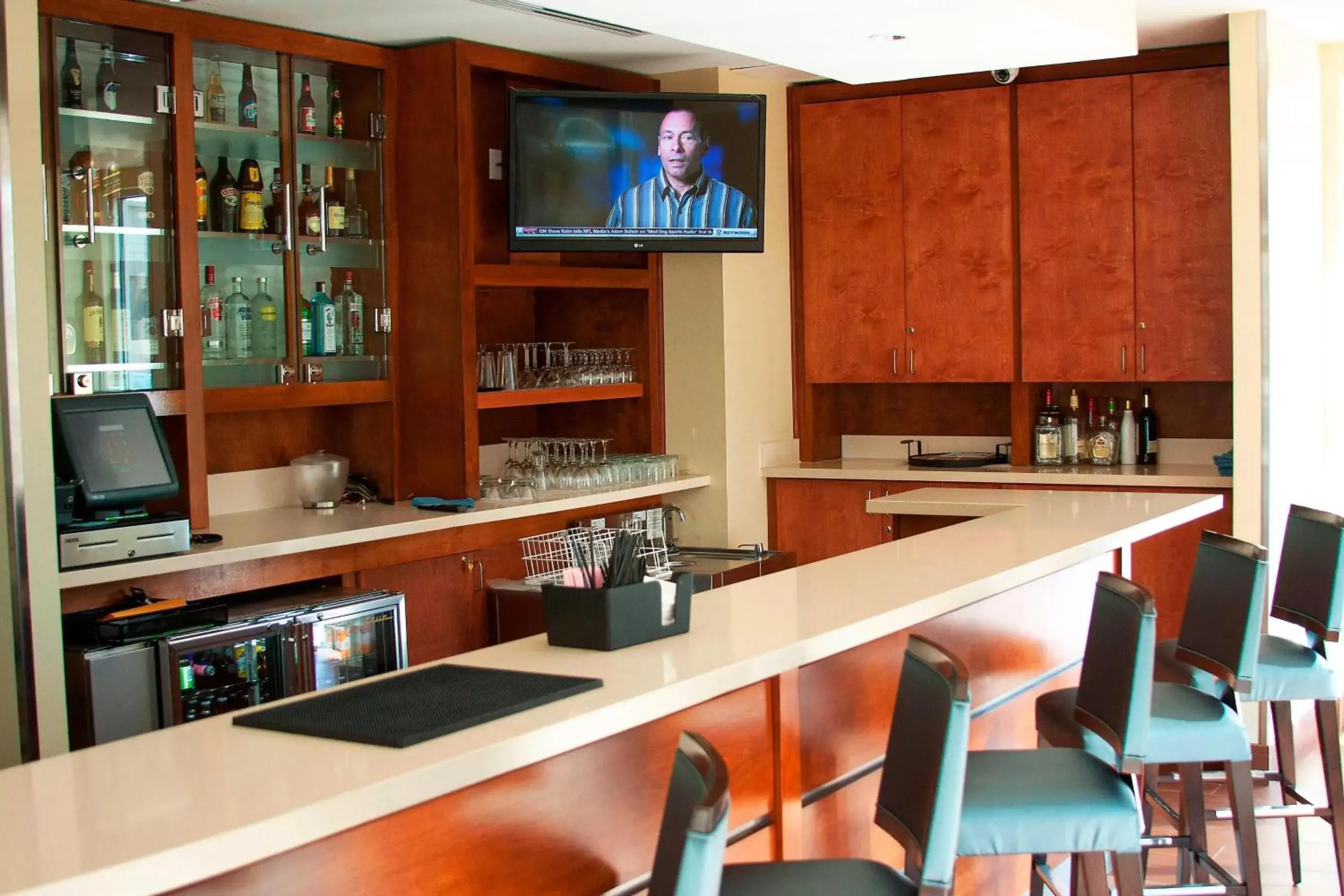 Lobby or reception, Lounge/Bar in SpringHill Suites by Marriott Corpus Christi