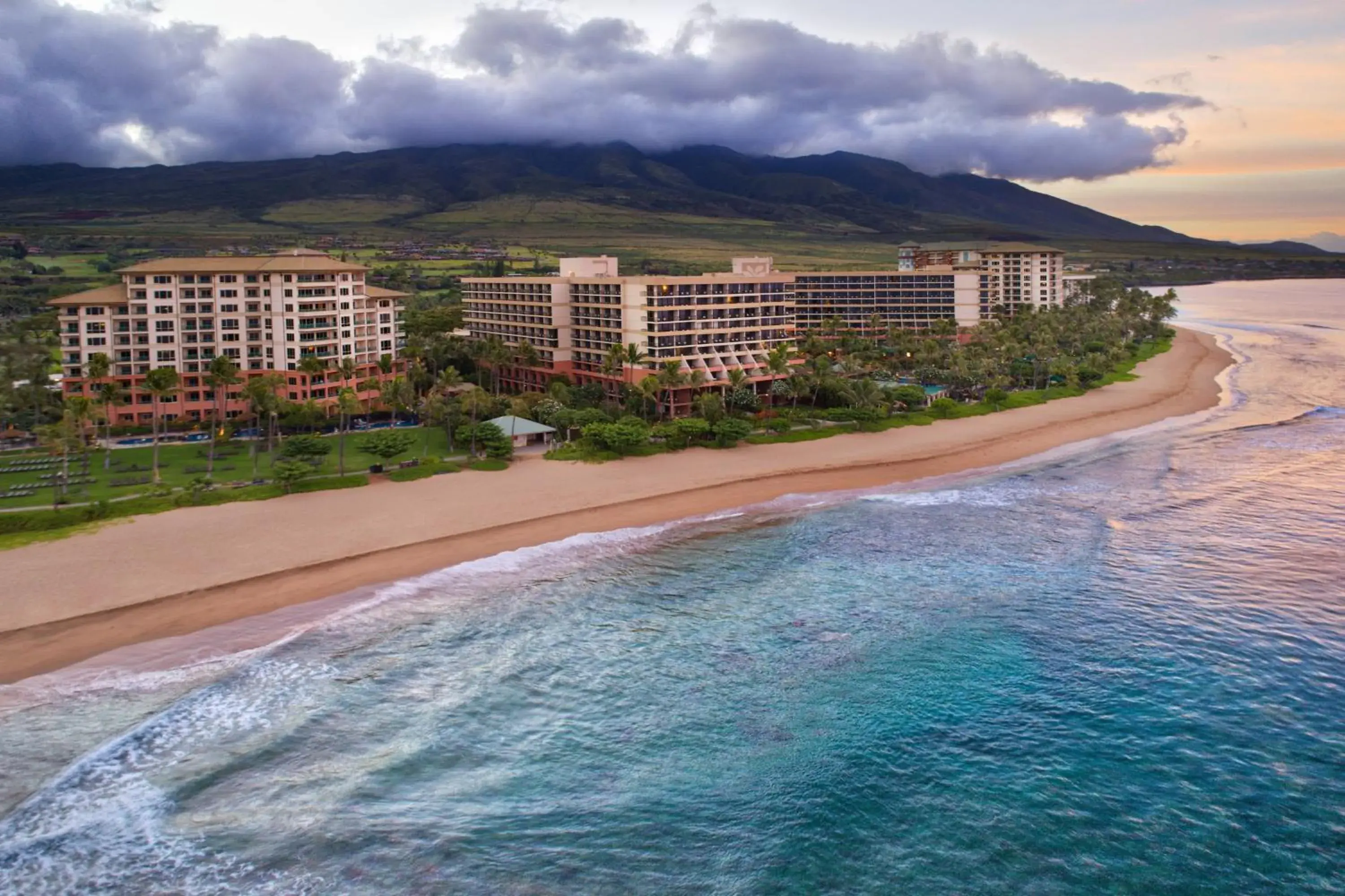 Property building, Bird's-eye View in Marriott's Maui Ocean Club  - Lahaina & Napili Towers