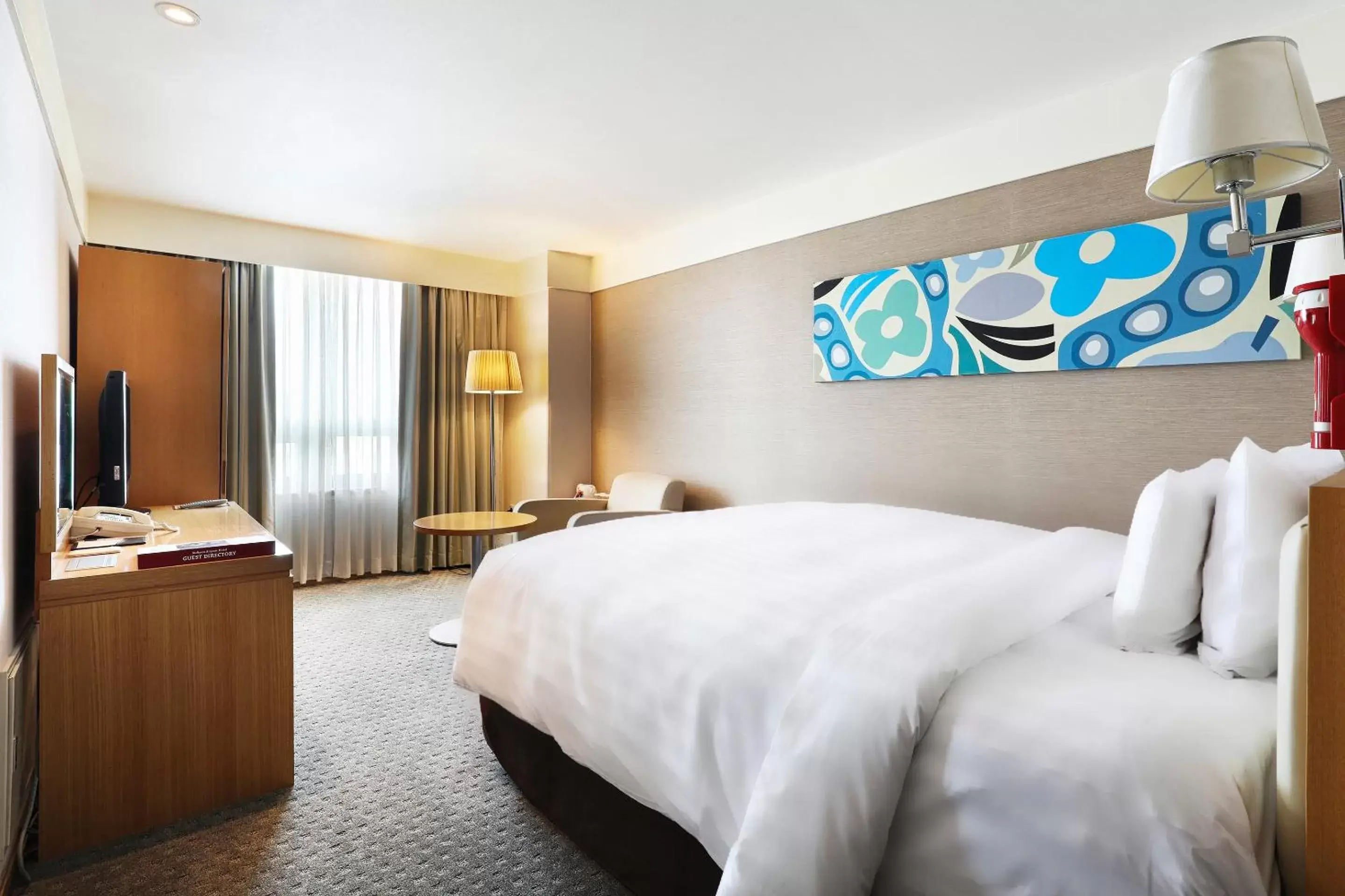 Bed in Best Western Premier Incheon Airport Hotel