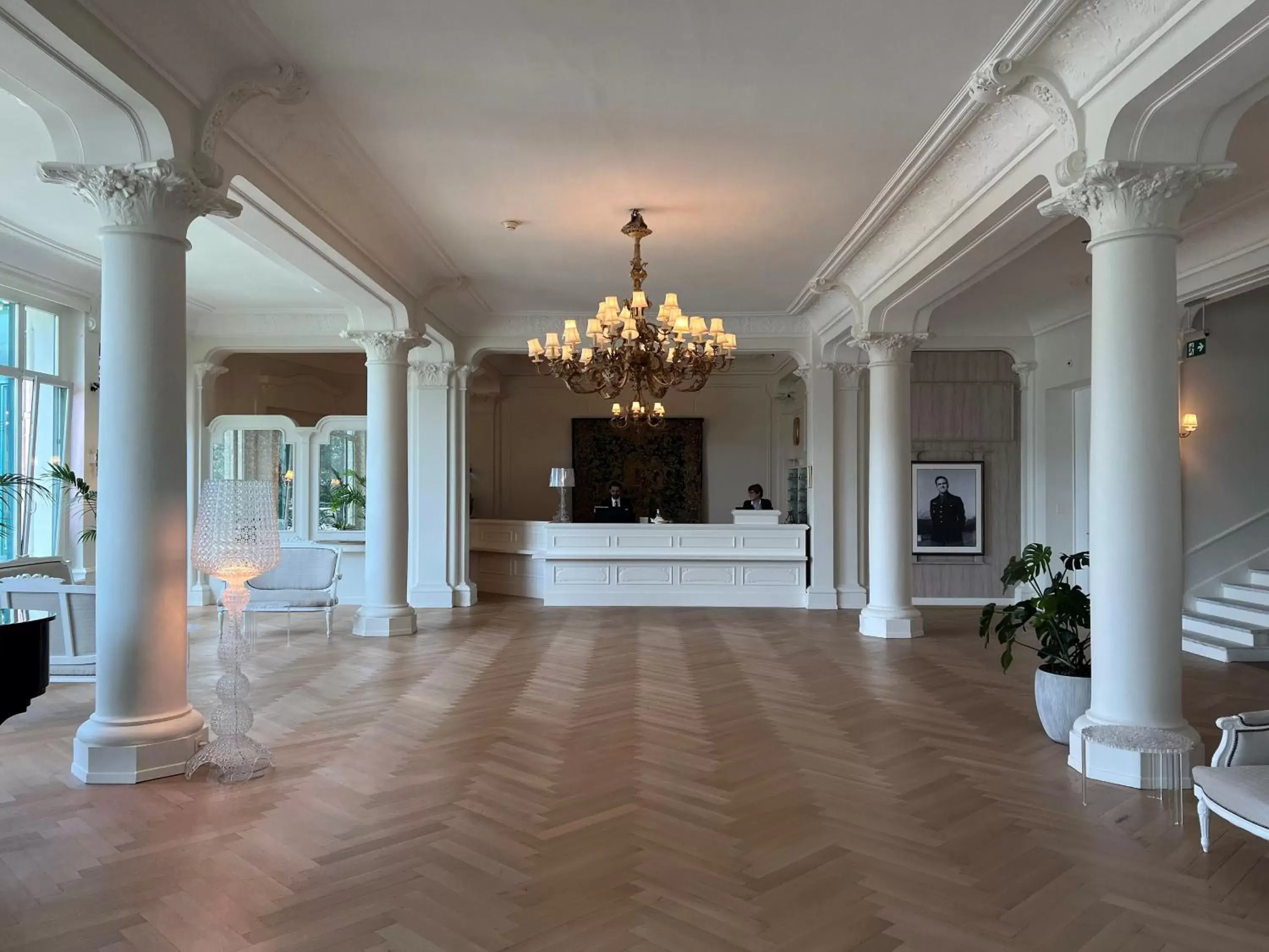 Lobby/Reception in Hotel Eden Palace au Lac