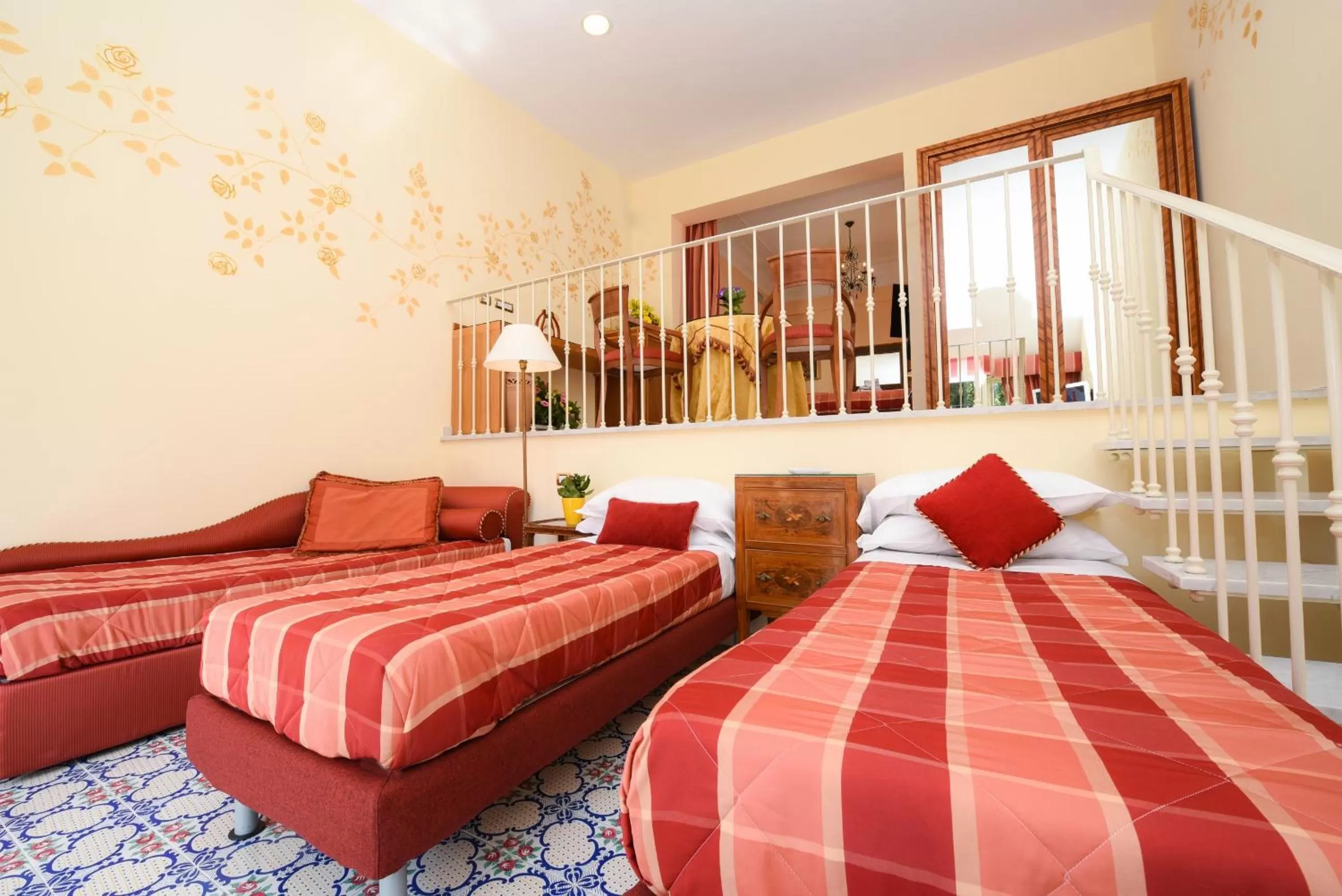 Decorative detail, Bed in Hotel Antiche Mura